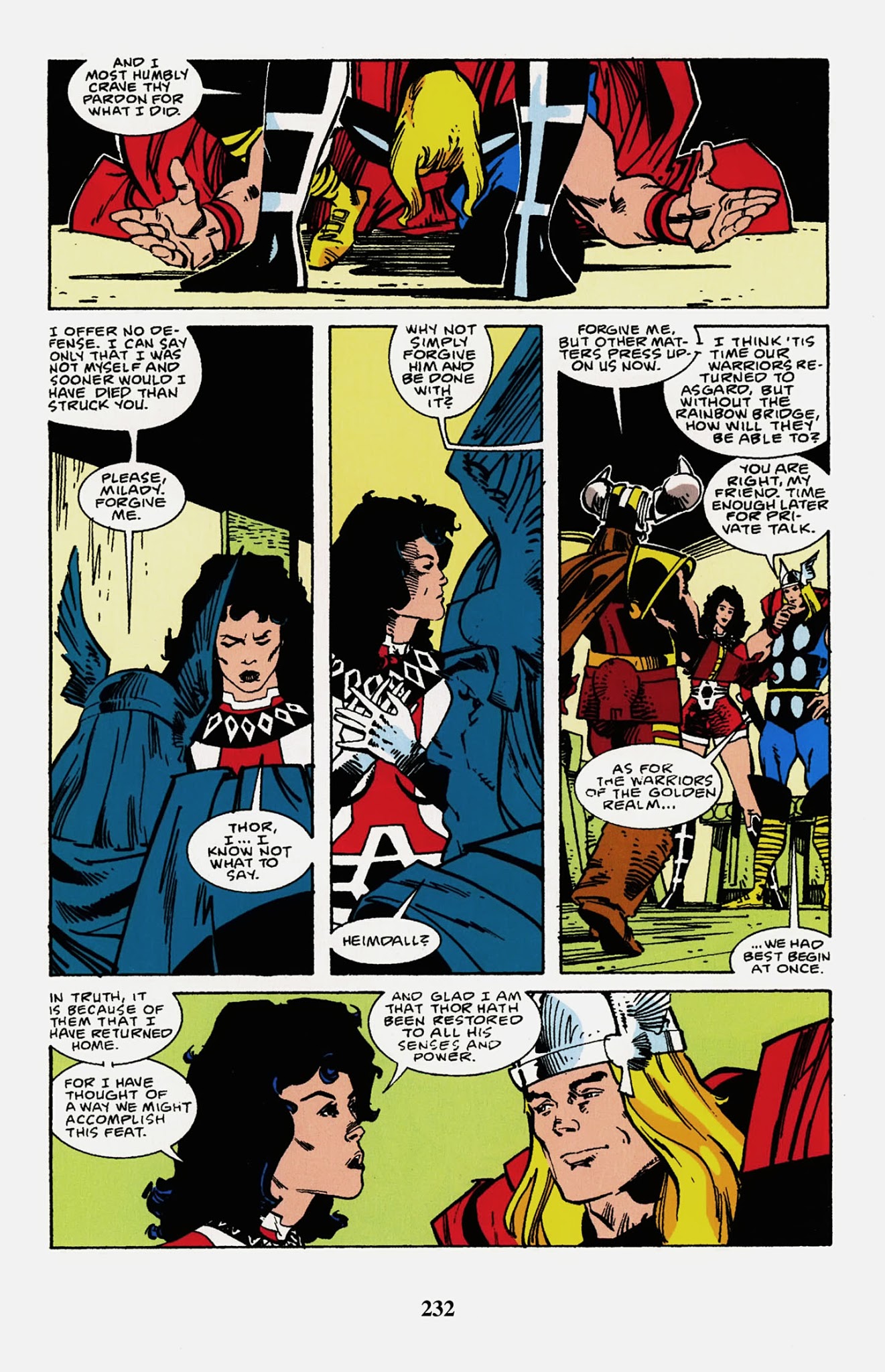 Read online Thor Visionaries: Walter Simonson comic -  Issue # TPB 2 - 234
