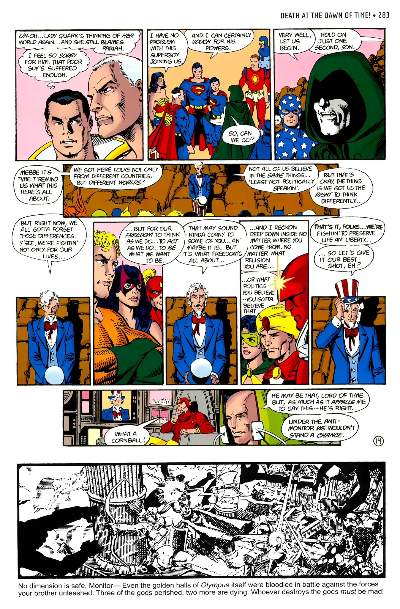 Read online Crisis on Infinite Earths (1985) comic -  Issue # _Absolute Edition 2 - 84
