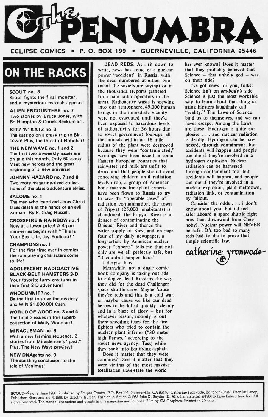 Read online Scout comic -  Issue #8 - 2