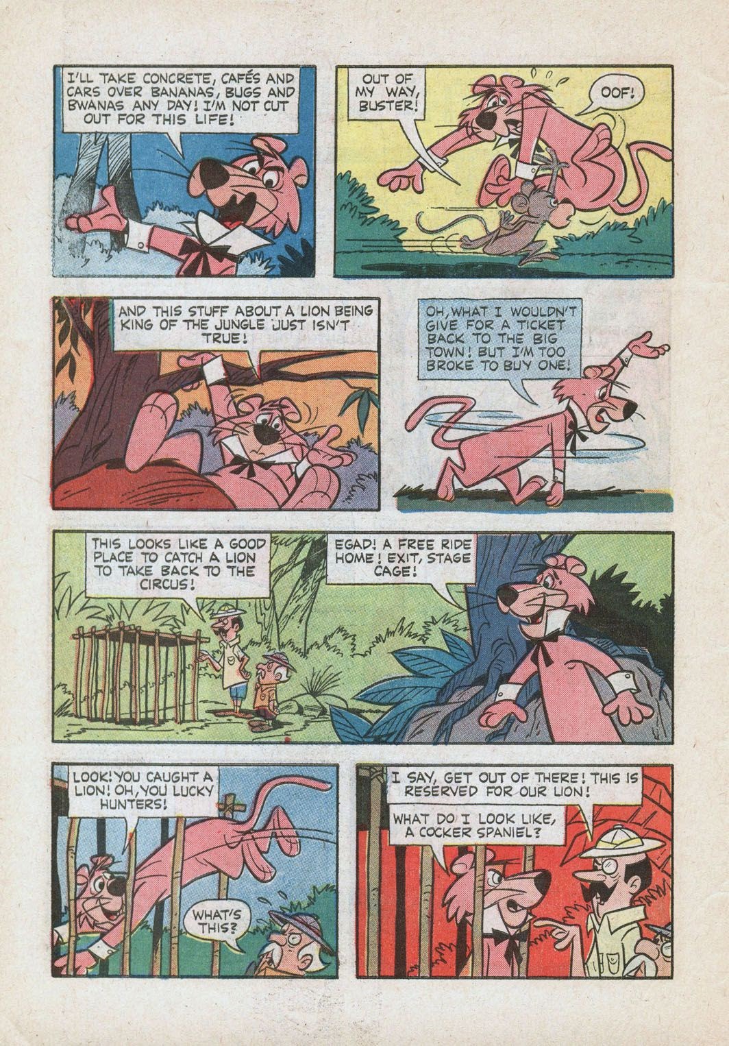 Read online Snagglepuss comic -  Issue #4 - 10