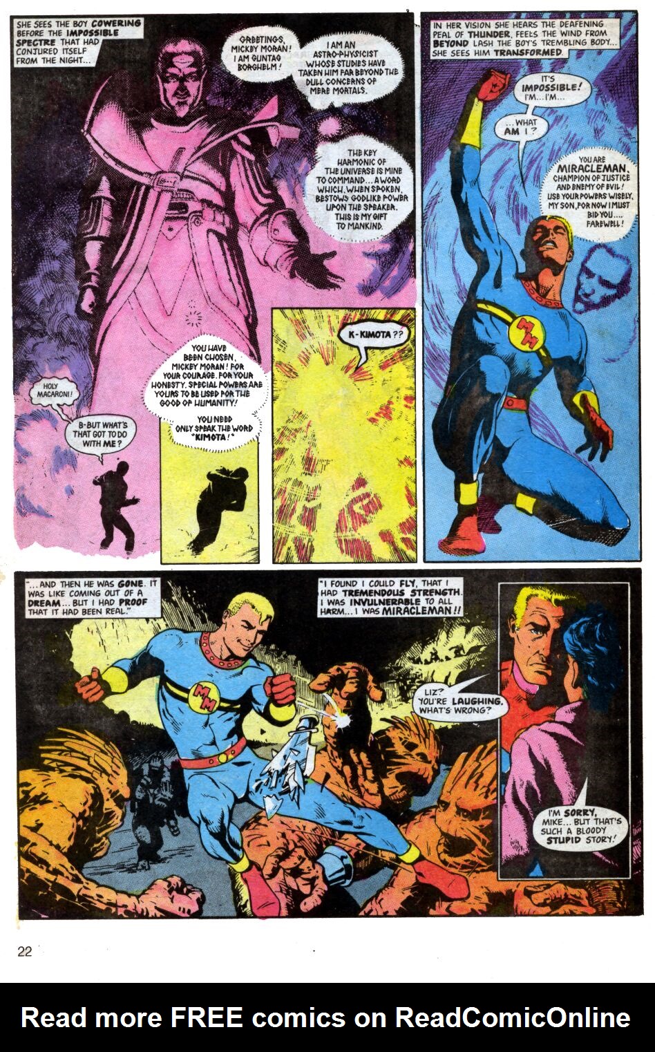 Read online Miracleman (1985) comic -  Issue #1 - 23