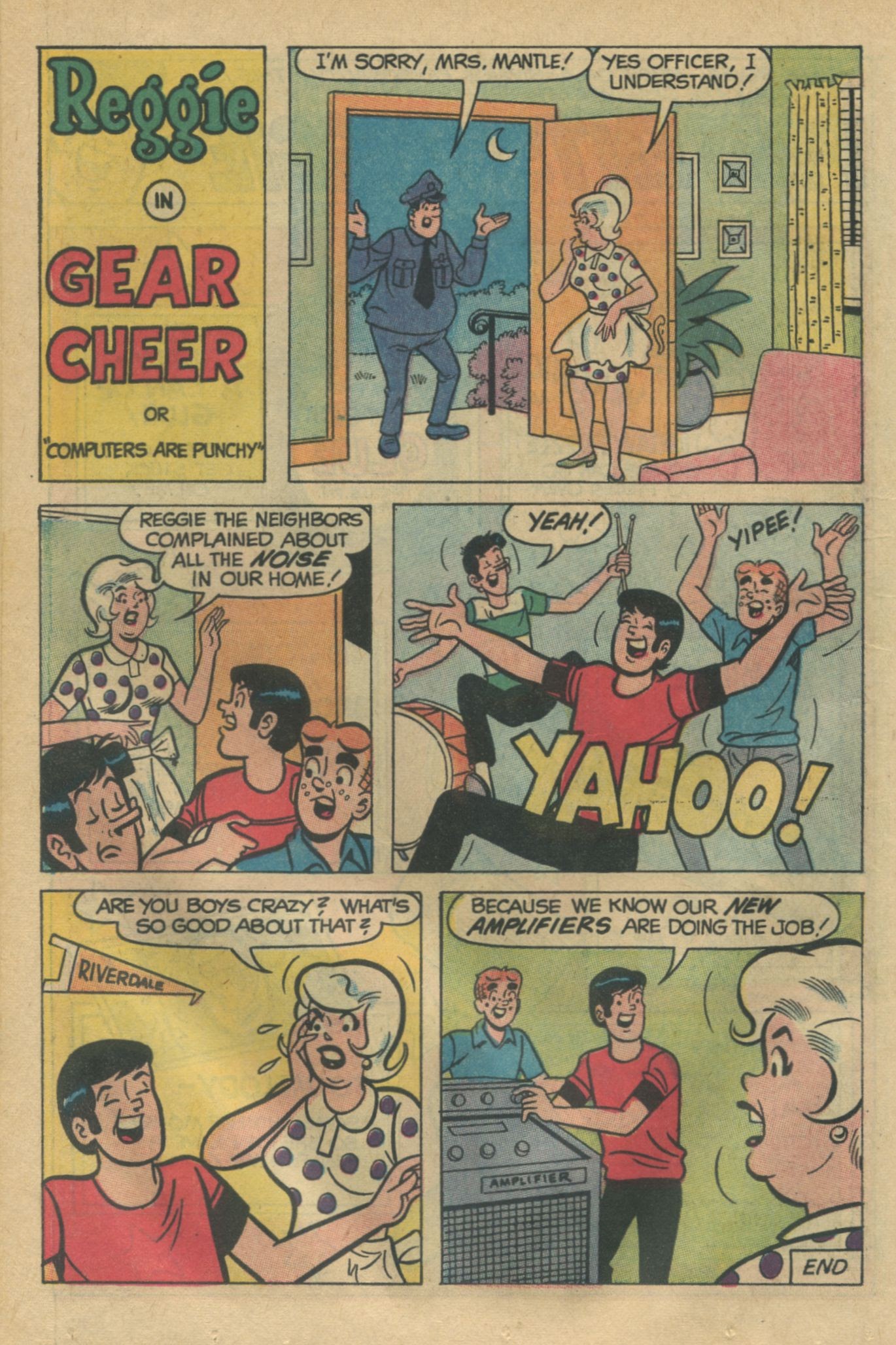 Read online Reggie's Wise Guy Jokes comic -  Issue #10 - 48