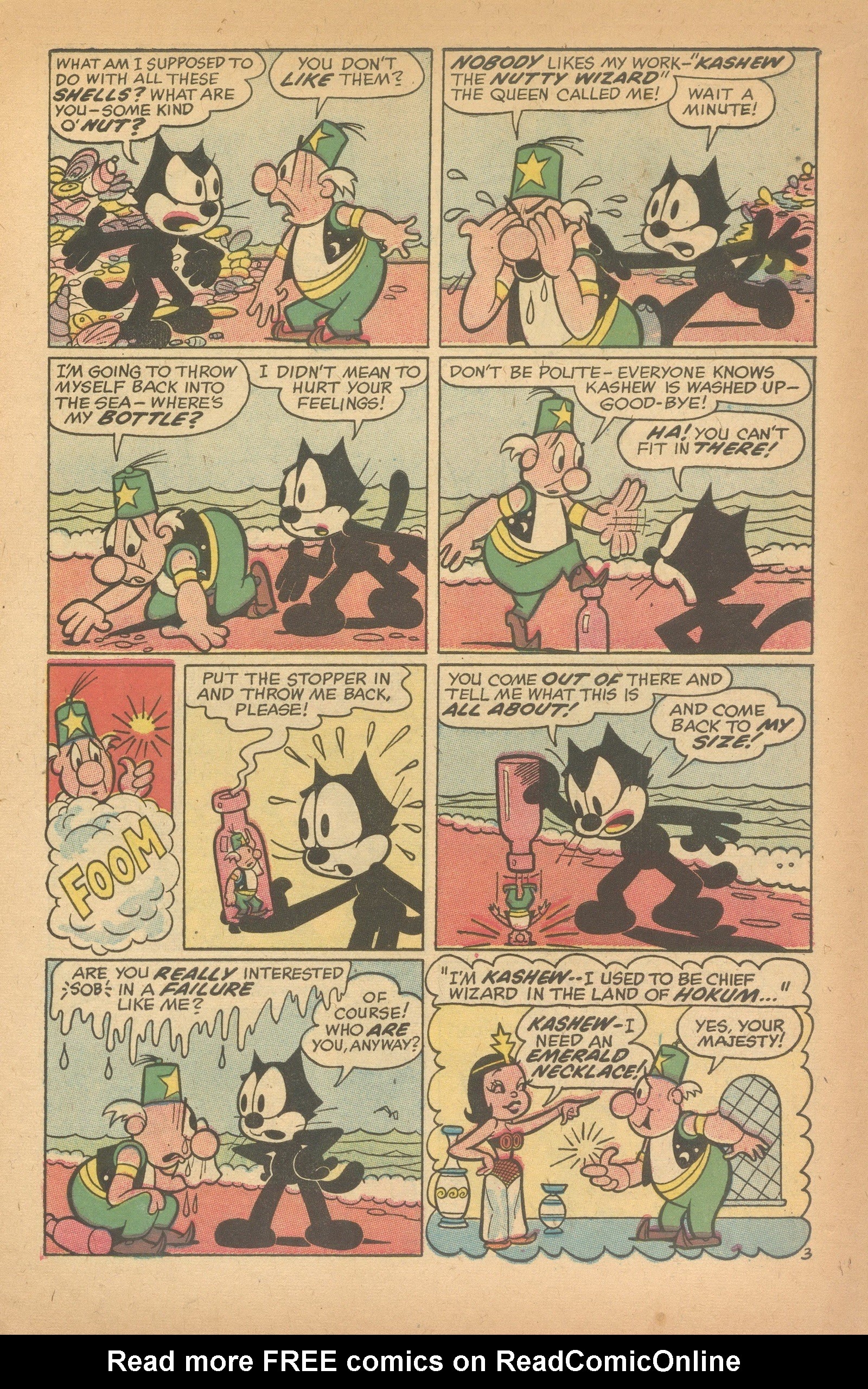 Read online Felix the Cat (1955) comic -  Issue #87 - 7