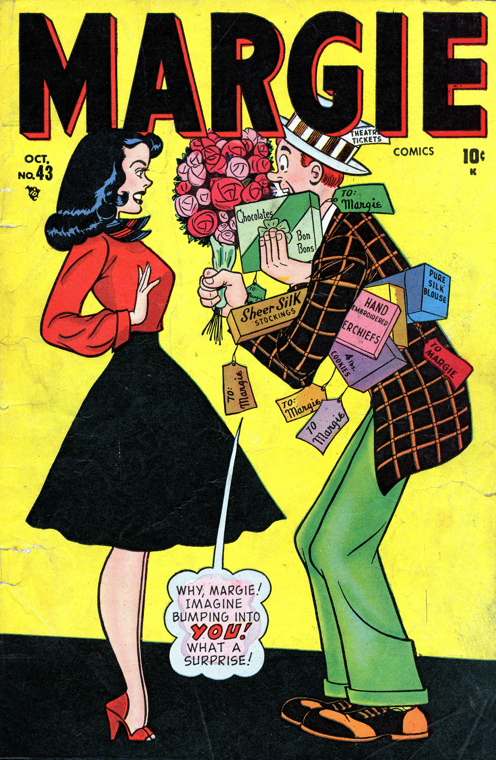 Read online Margie Comics comic -  Issue #43 - 1