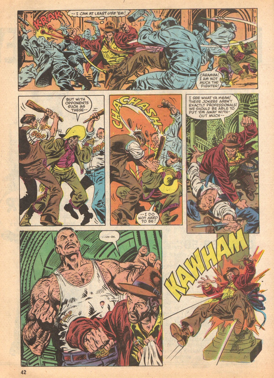Read online Indiana Jones comic -  Issue #8 - 42