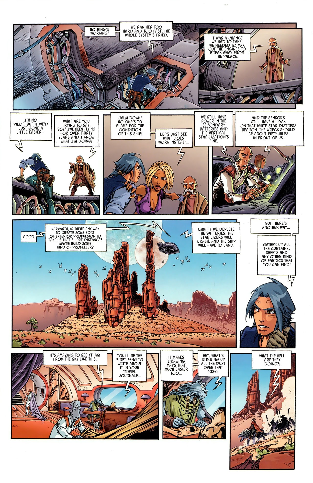 Read online Ythaq: The Forsaken World comic -  Issue #3 - 7
