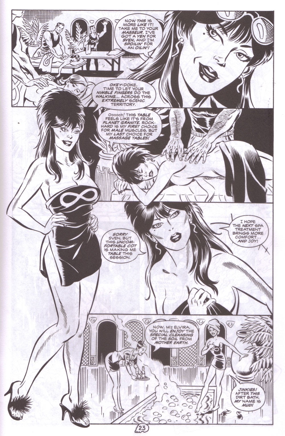 Read online Elvira, Mistress of the Dark comic -  Issue #156 - 20