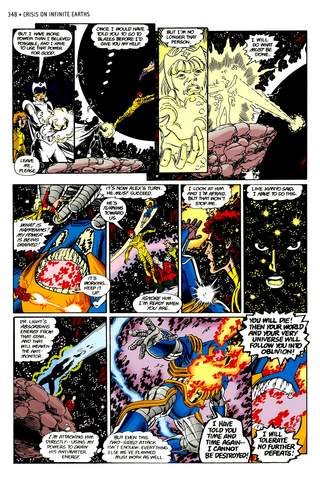 Read online Crisis on Infinite Earths (1985) comic -  Issue # _Absolute Edition 2 - 148