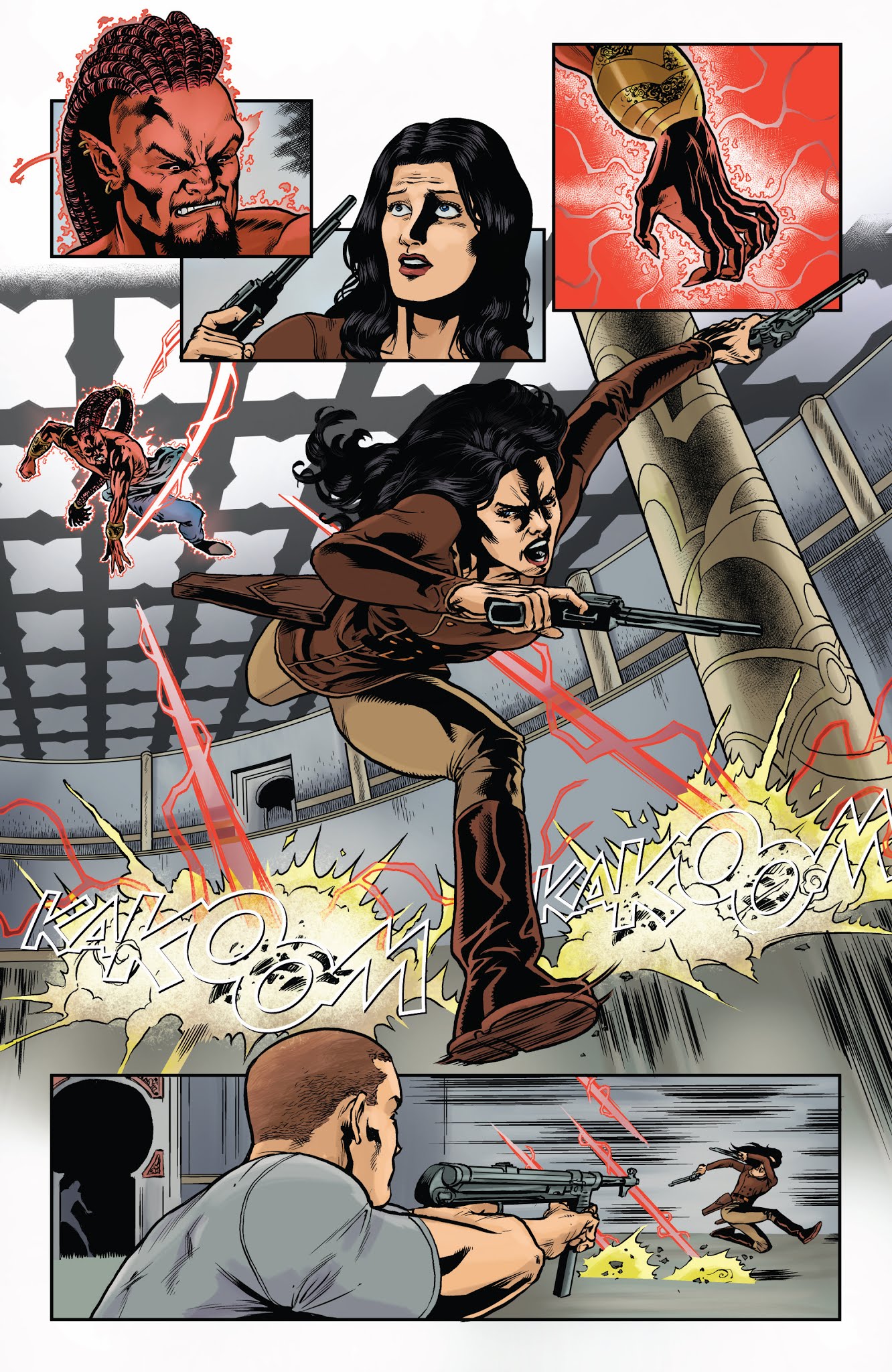 Read online Athena Voltaire comic -  Issue #4 - 18