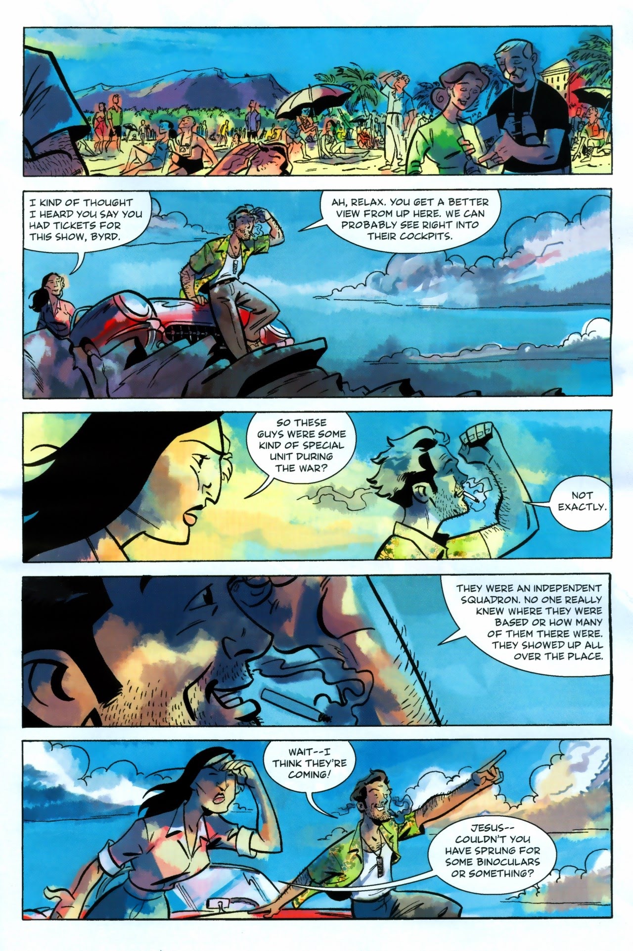 Read online Hawaiian Dick: Screaming Black Thunder comic -  Issue #1 - 3