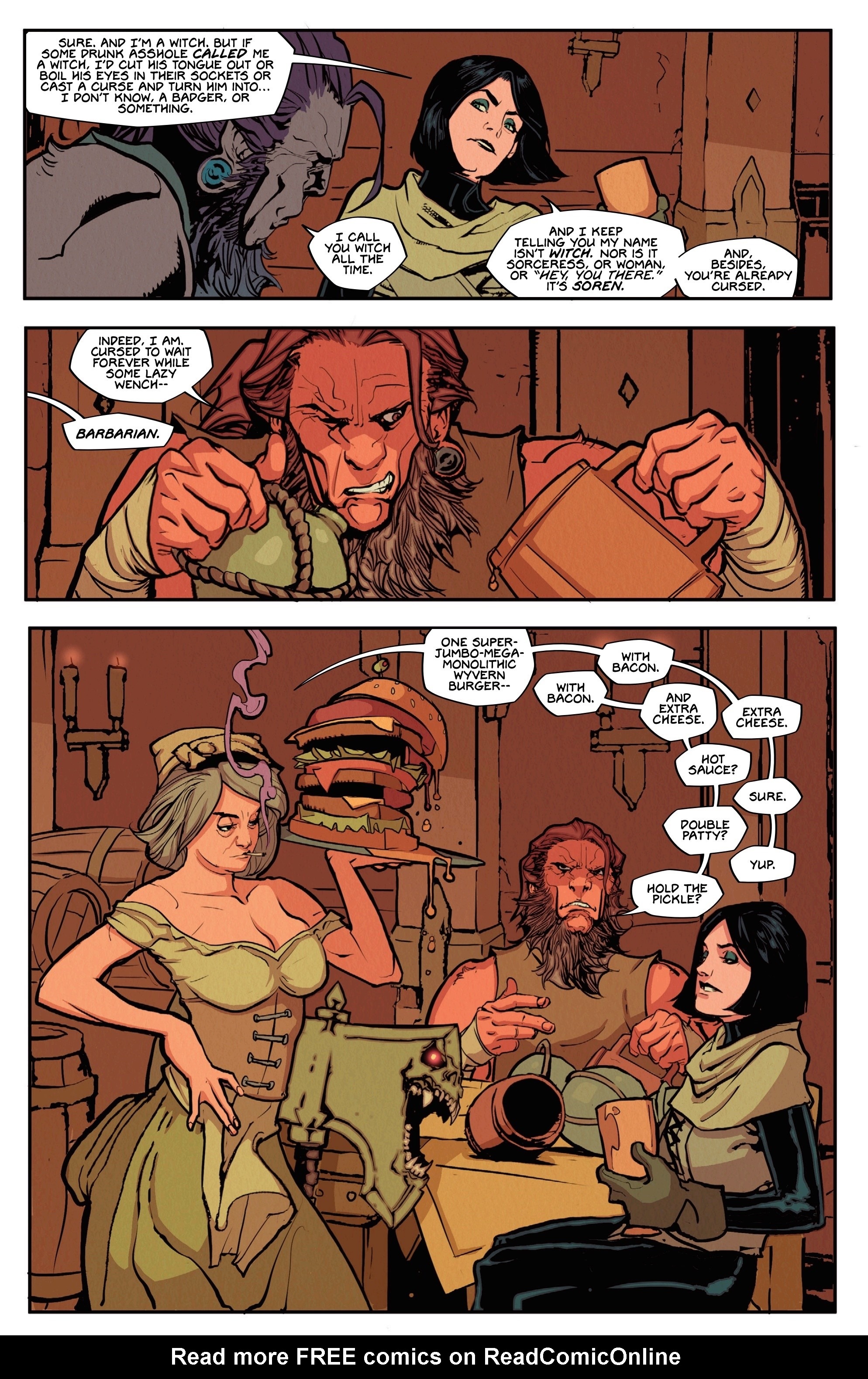 Read online Barbaric: Wrong Kind of Righteous comic -  Issue # Full - 4