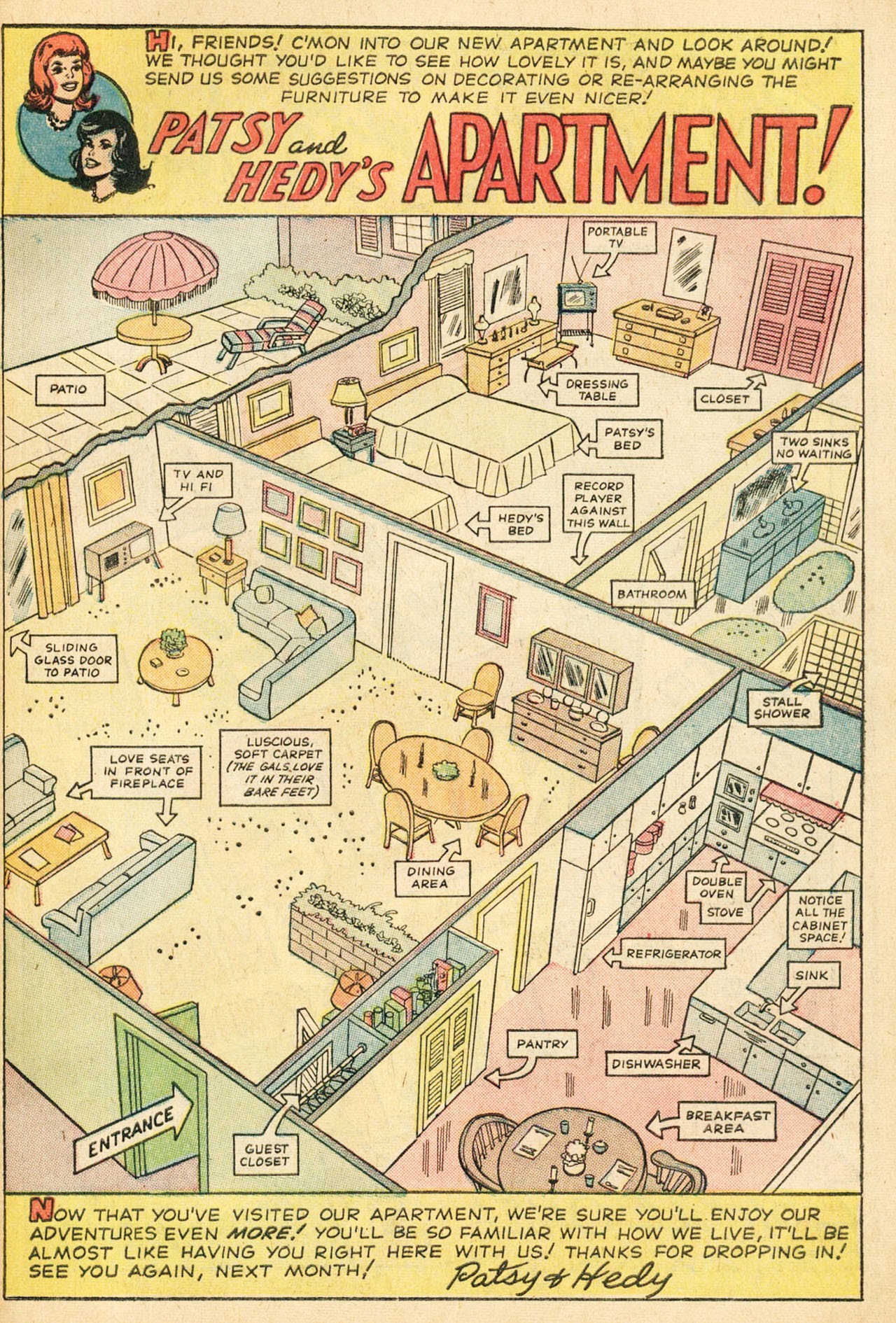 Read online Patsy and Hedy comic -  Issue #101 - 31