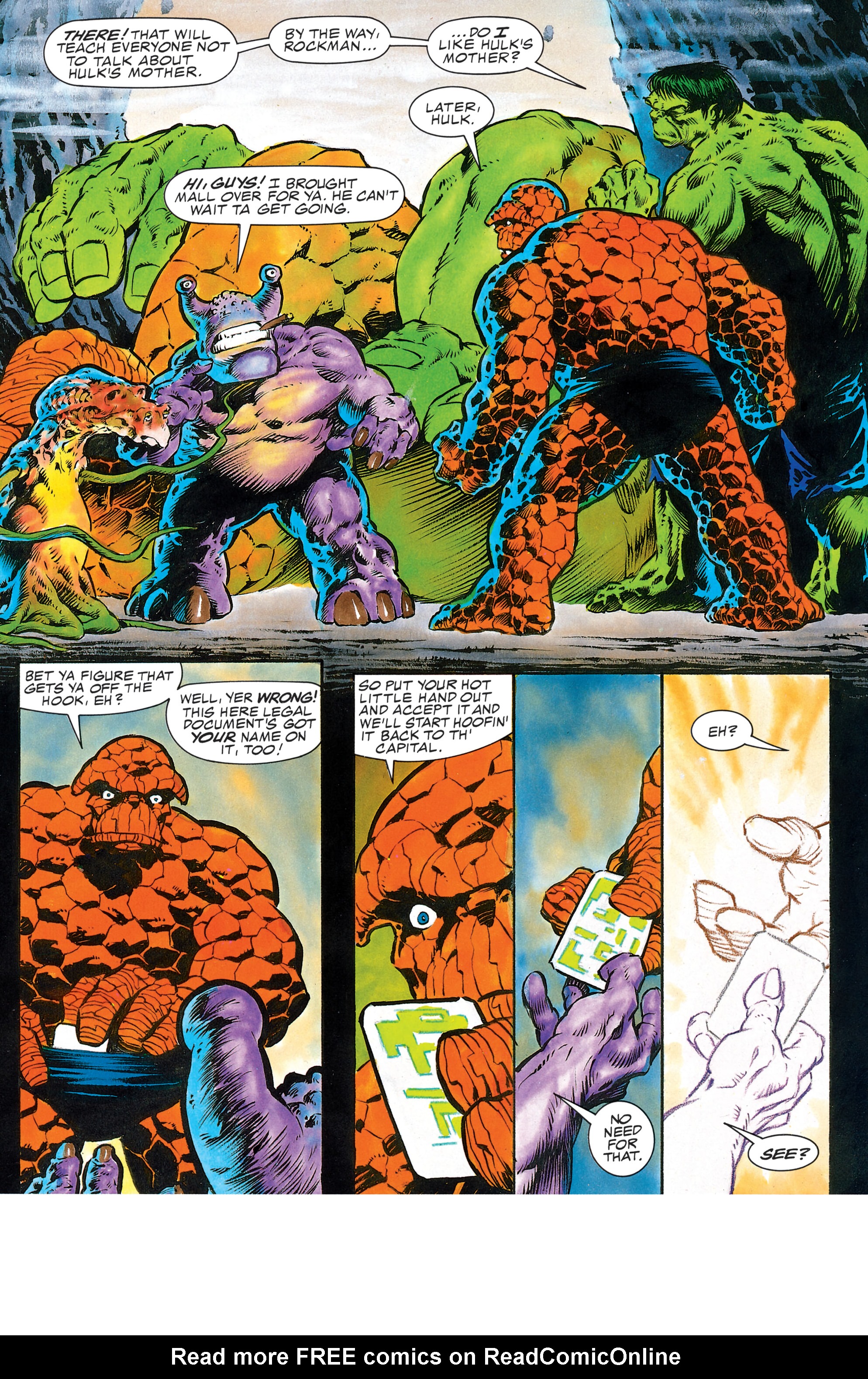 Read online The Thing Omnibus comic -  Issue # TPB (Part 11) - 89