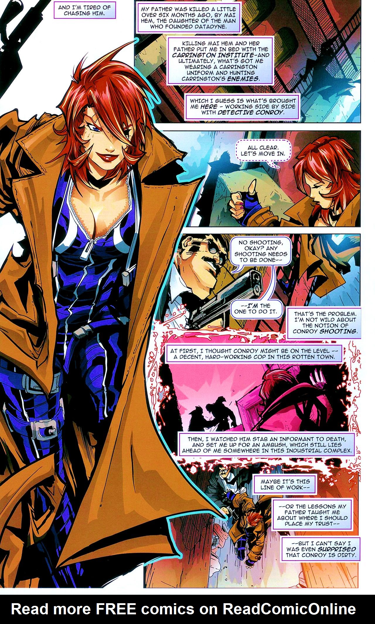 Read online Perfect Dark: Janus Tears comic -  Issue #4 - 8