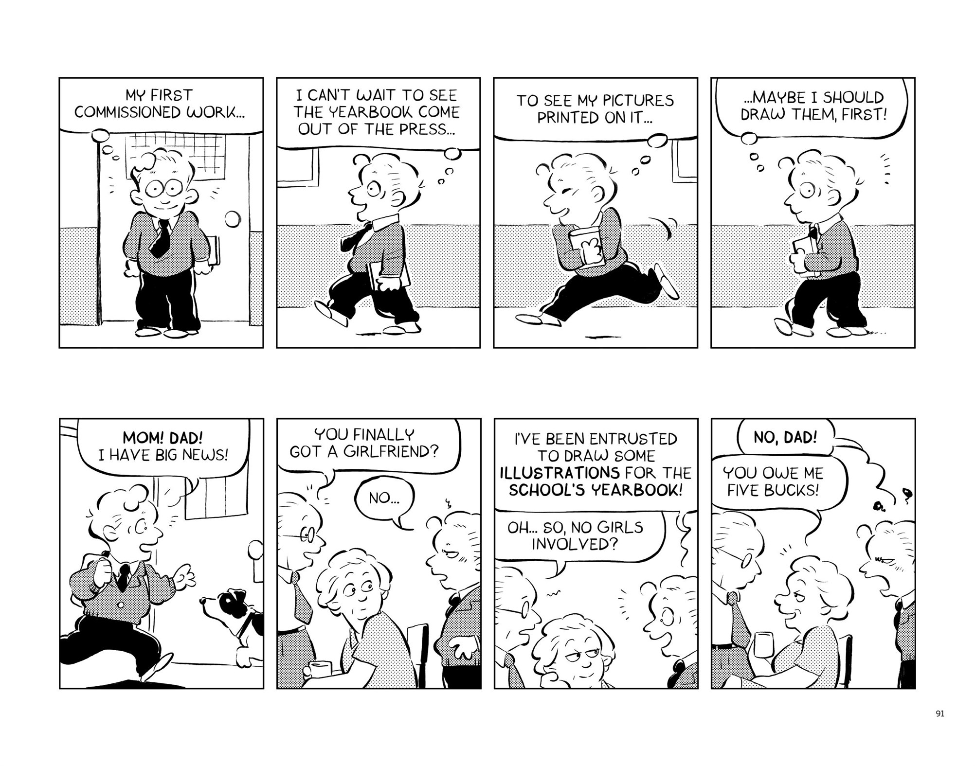Read online Funny Things: A Comic Strip Biography of Charles M. Schulz comic -  Issue # TPB (Part 1) - 94