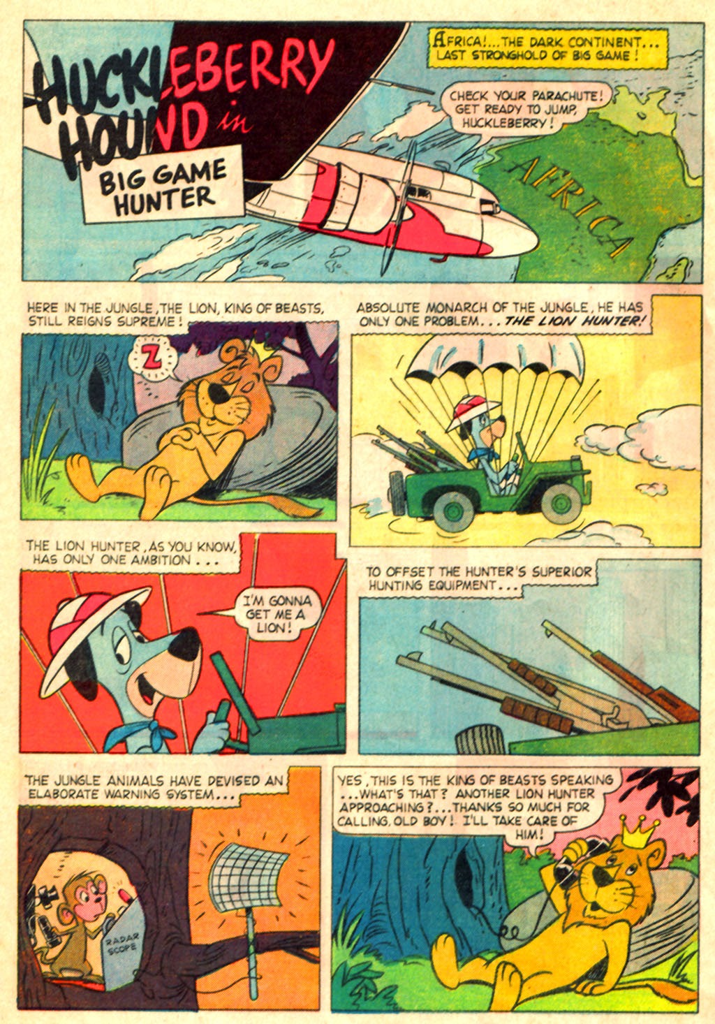 Read online Huckleberry Hound (1960) comic -  Issue #28 - 8
