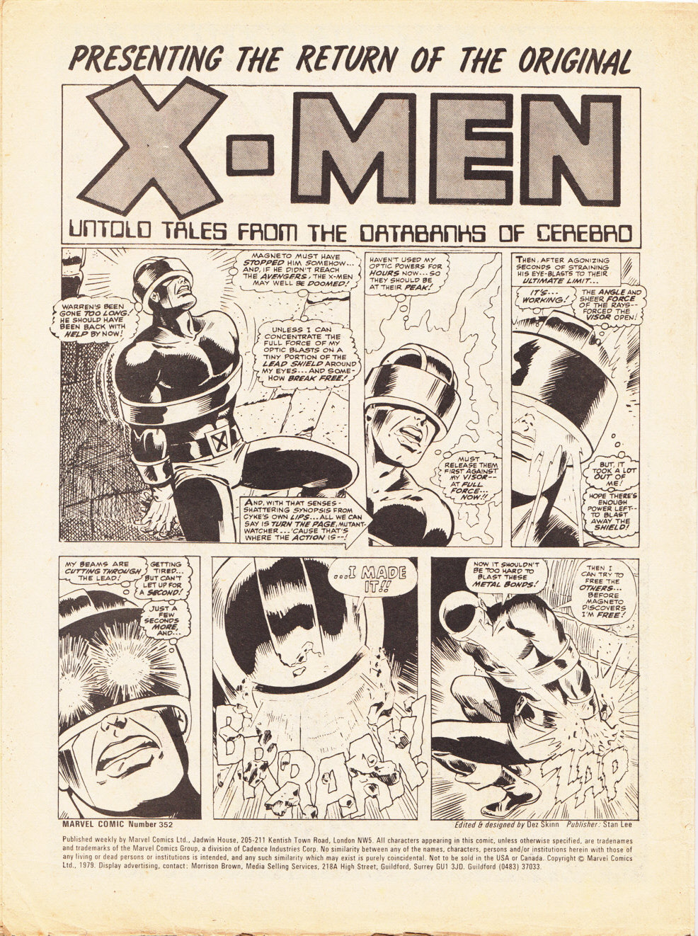 Read online Marvel Comic comic -  Issue #352 - 2
