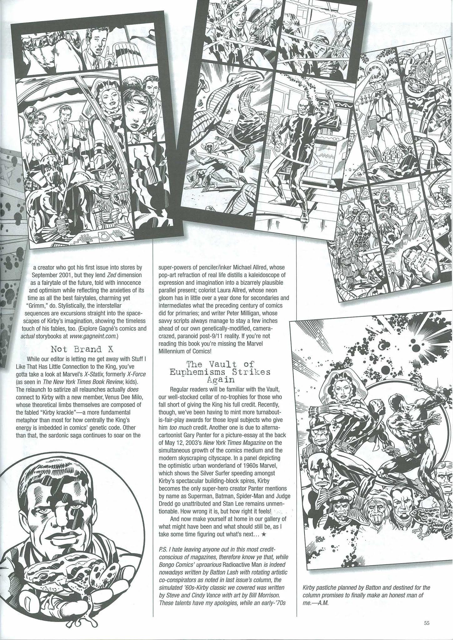 Read online The Jack Kirby Collector comic -  Issue #37 - 58