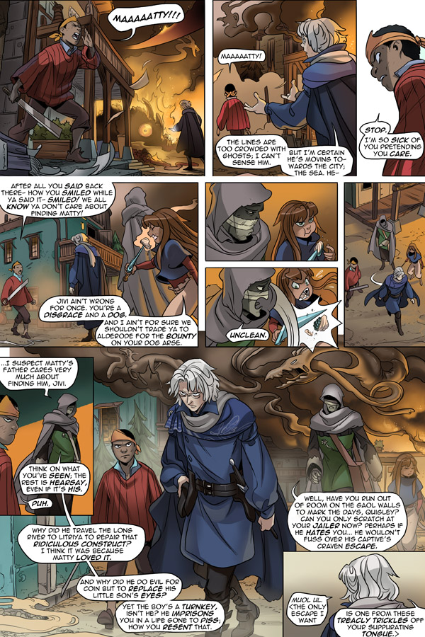Read online Unsounded comic -  Issue #17 - 18