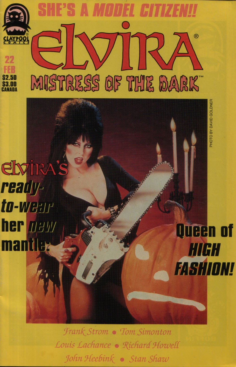 Read online Elvira, Mistress of the Dark comic -  Issue #22 - 1