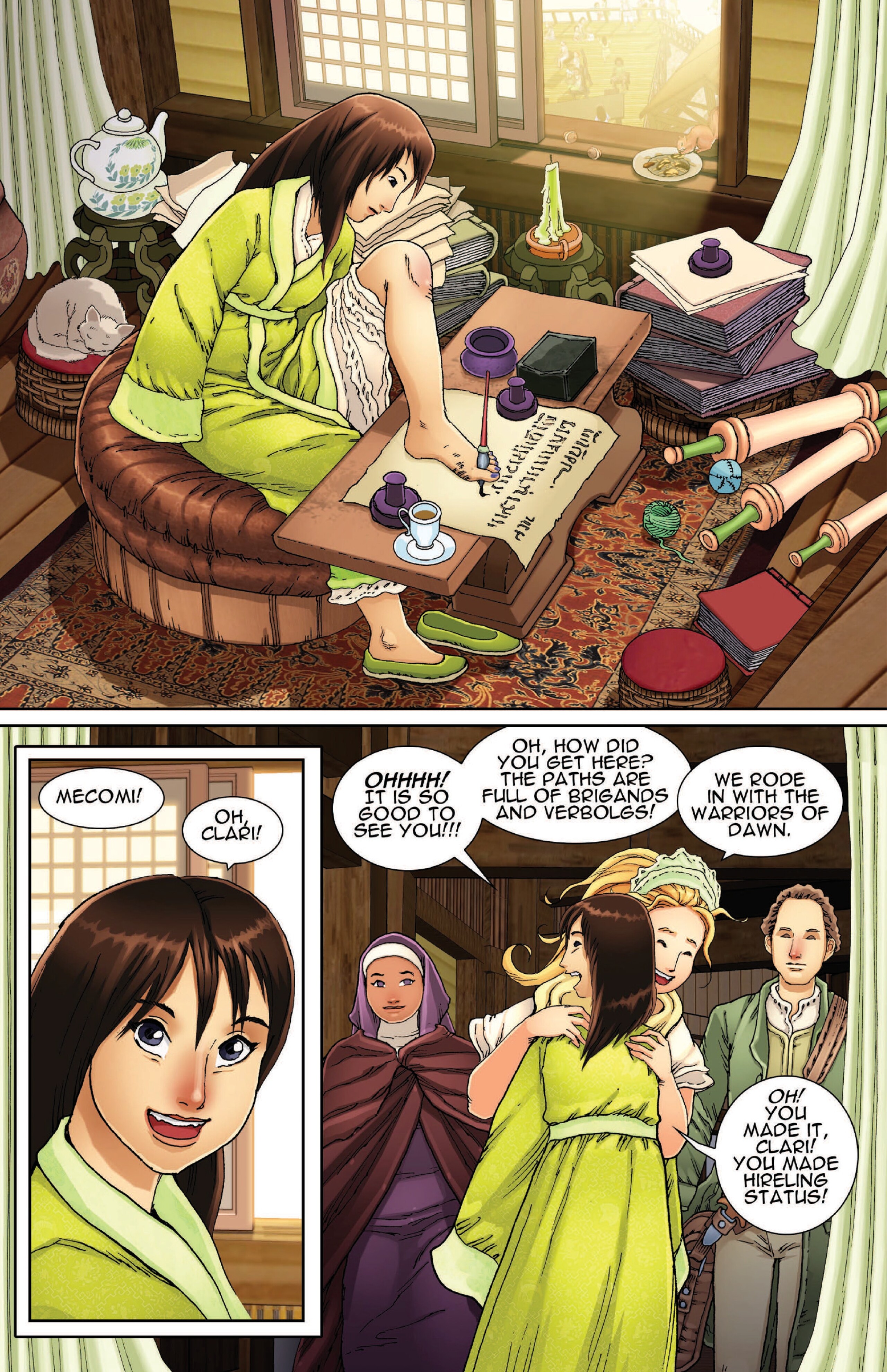 Read online Fantasy Comics comic -  Issue #4 - 8