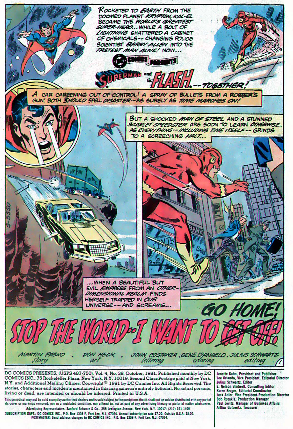 Read online DC Comics Presents comic -  Issue #38 - 2