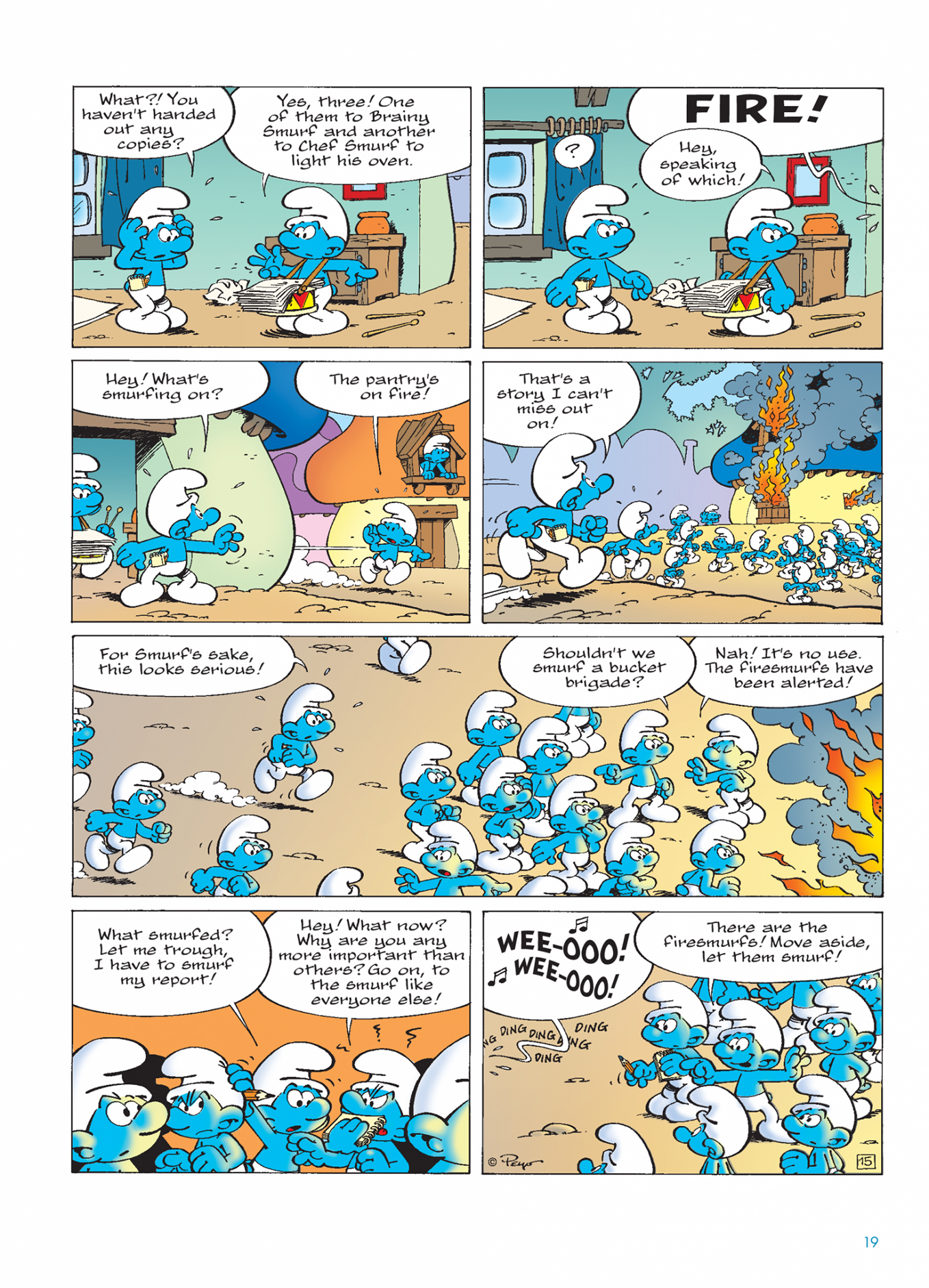 Read online The Smurfs comic -  Issue #24 - 19