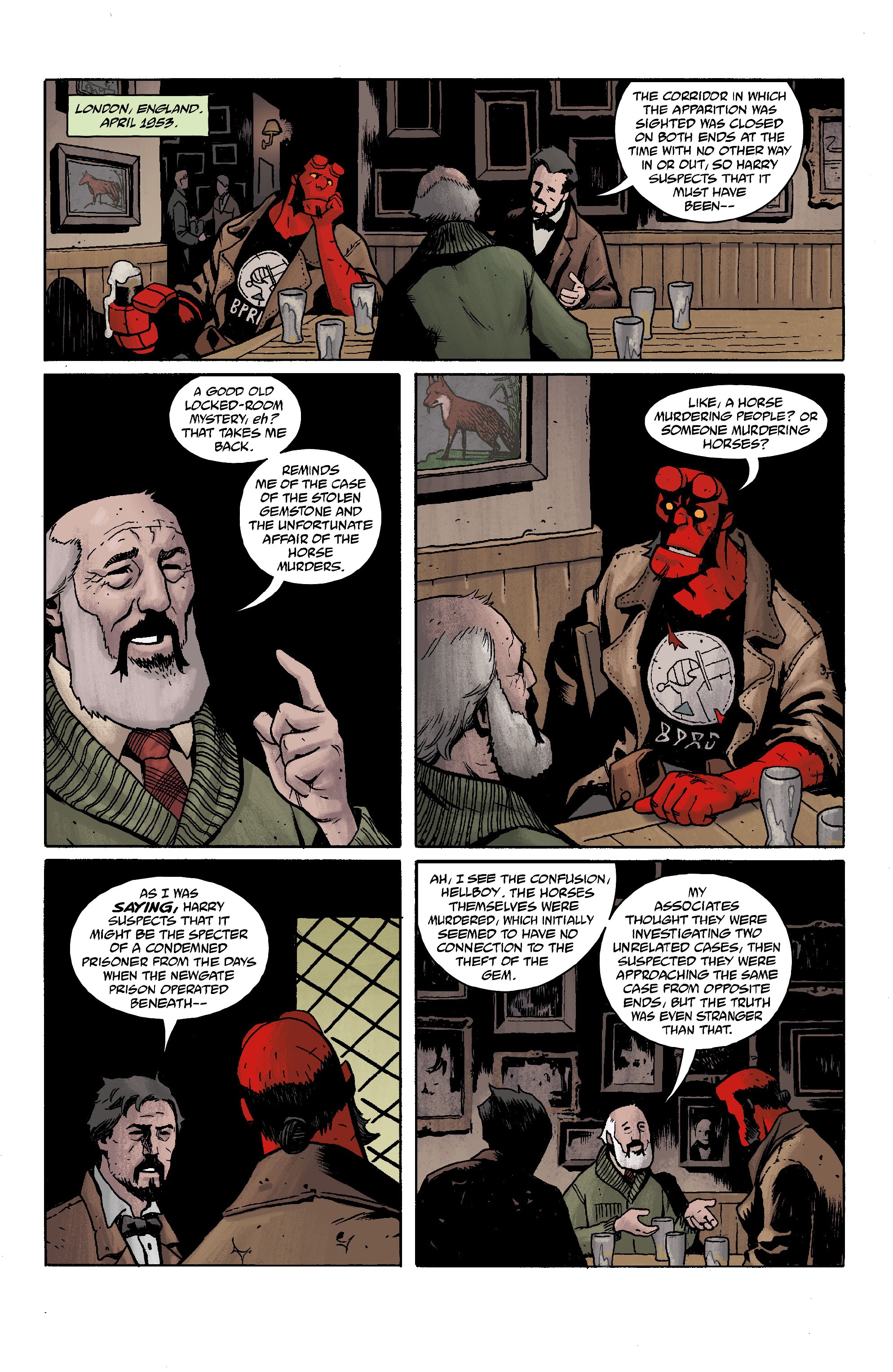 Read online Hellboy: The Silver Lantern Club comic -  Issue #2 - 3