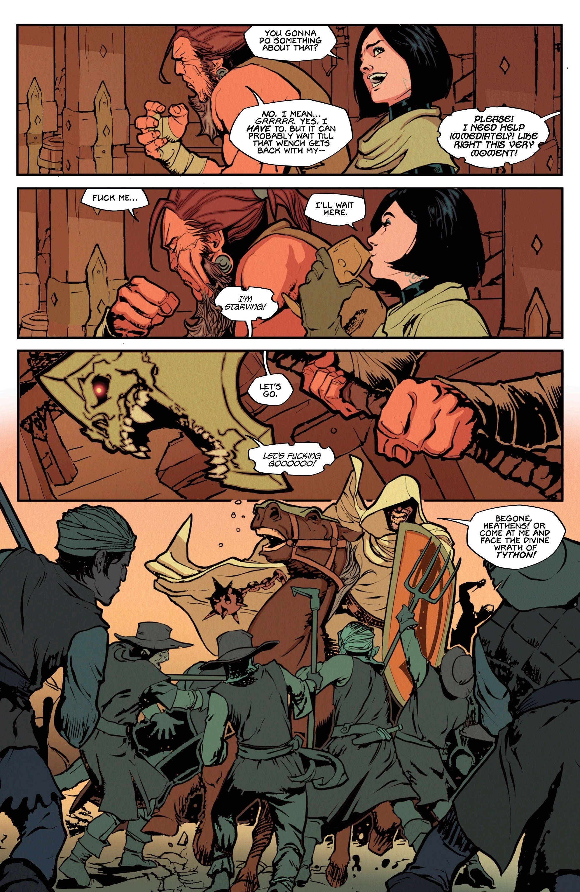 Read online Barbaric: Wrong Kind of Righteous comic -  Issue # Full - 6