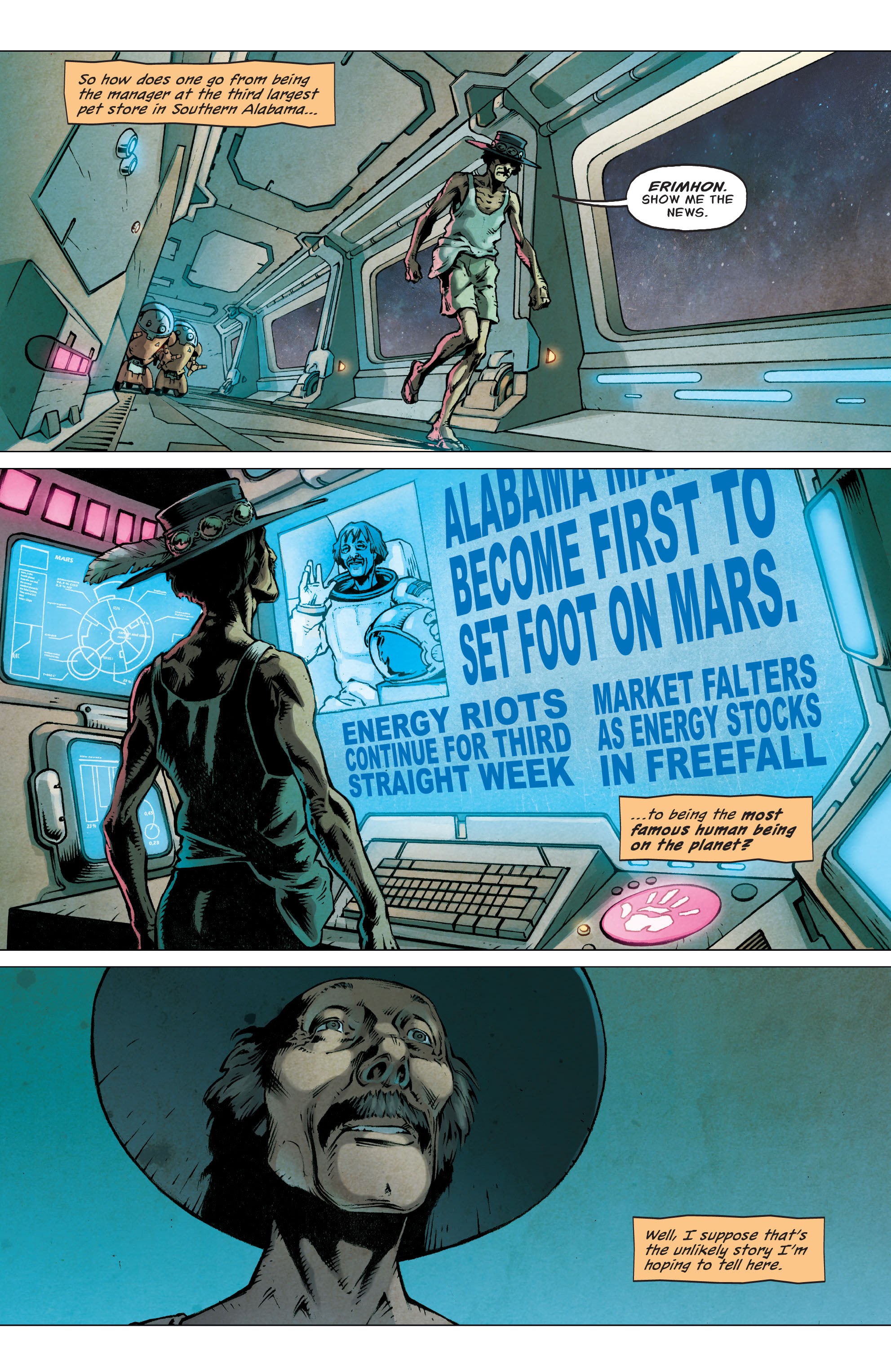 Read online Traveling To Mars comic -  Issue #1 - 5