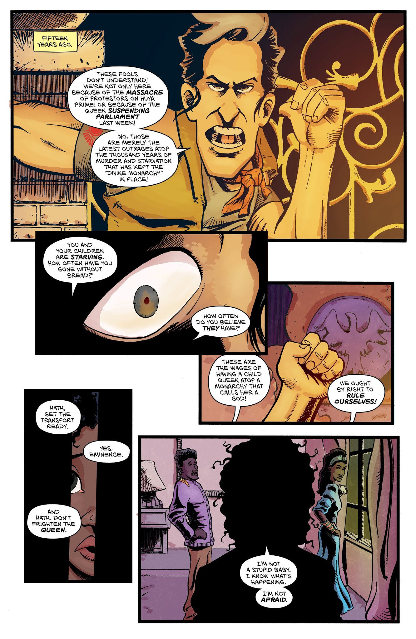 Read online Vagrant Queen comic -  Issue #4 - 7