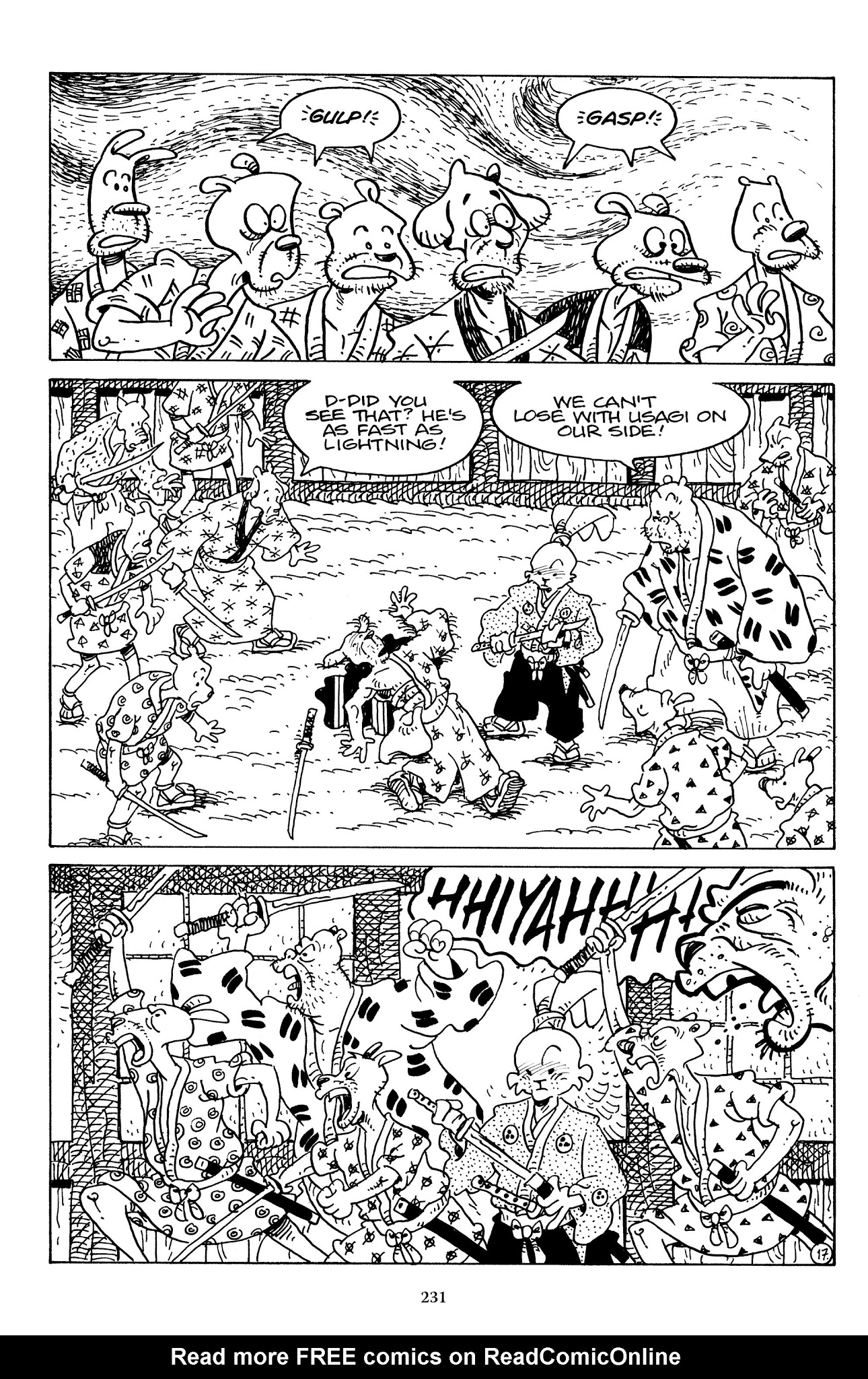 Read online The Usagi Yojimbo Saga comic -  Issue # TPB 7 - 226