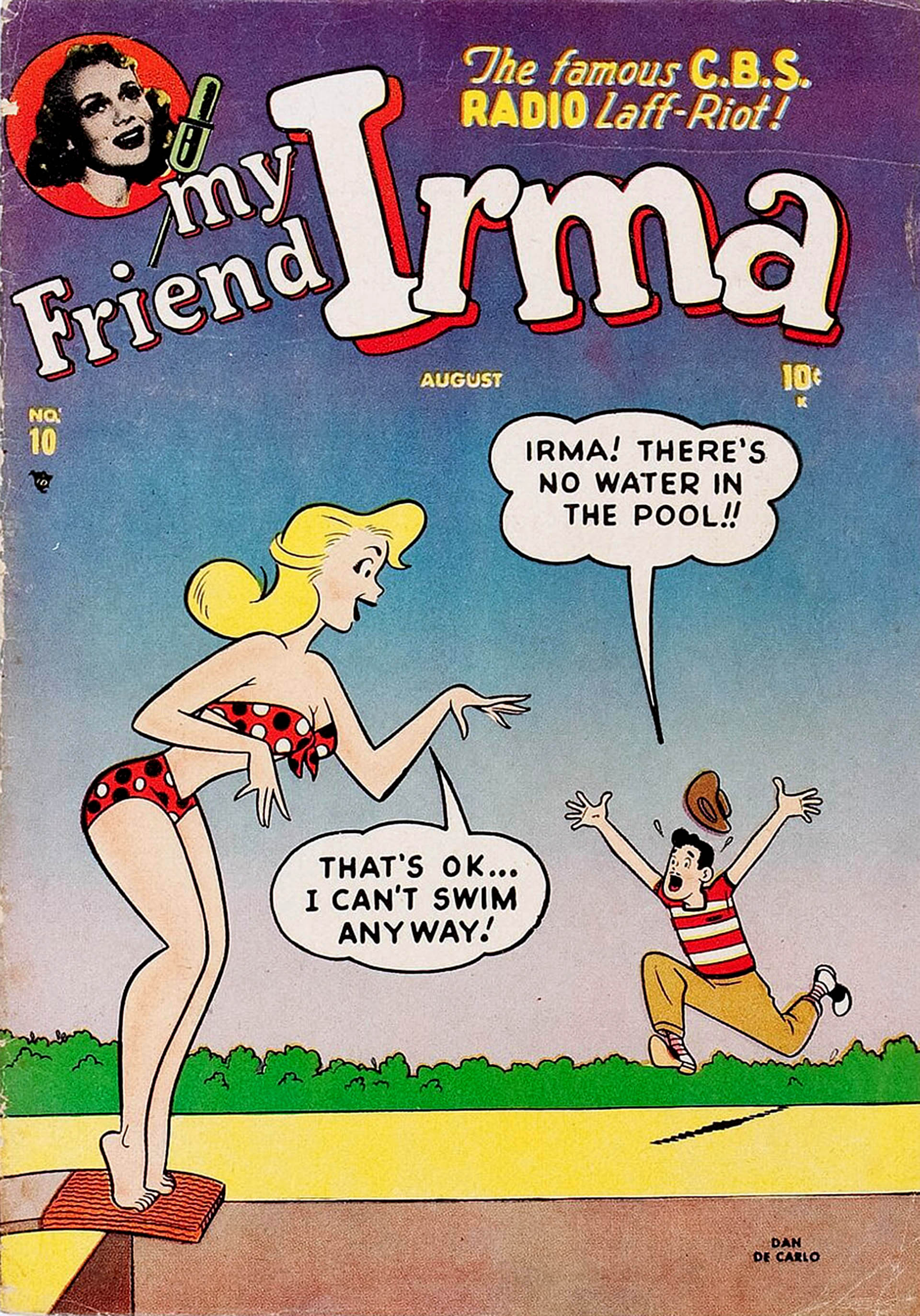 Read online My Friend Irma comic -  Issue #10 - 1