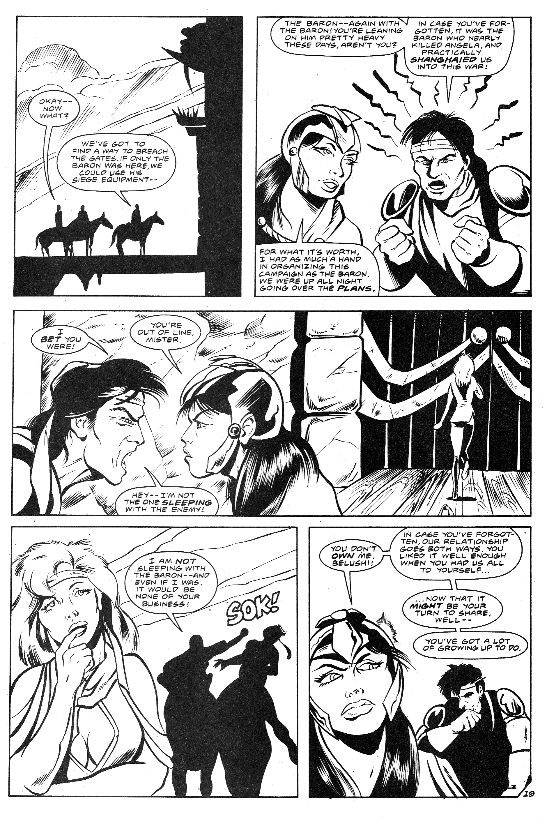 Read online Ex-Mutants: The Shattered Earth Chronicles comic -  Issue #10 - 21