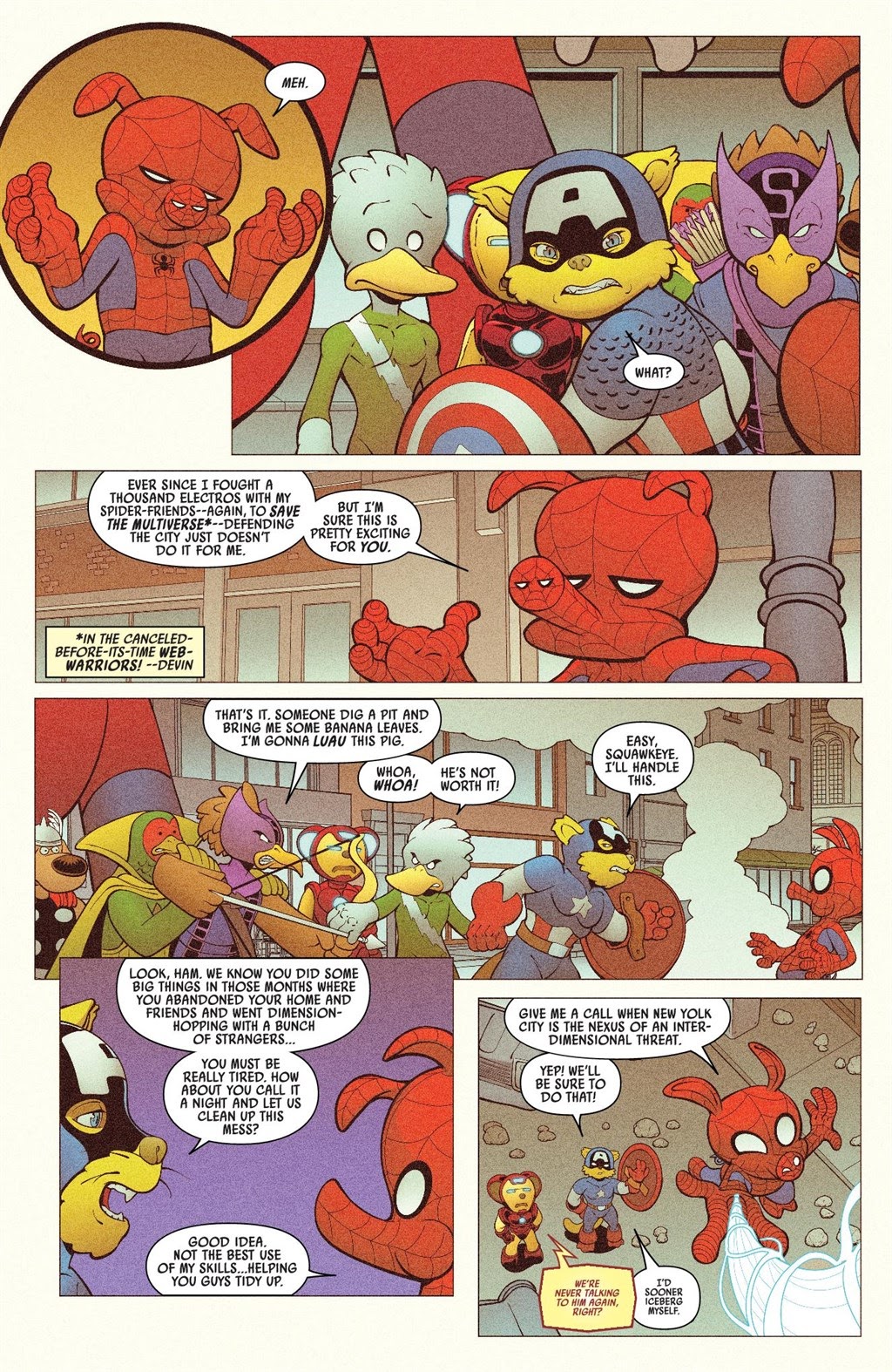Read online Spider-Man: Spider-Verse comic -  Issue # Spider-Ham - 102
