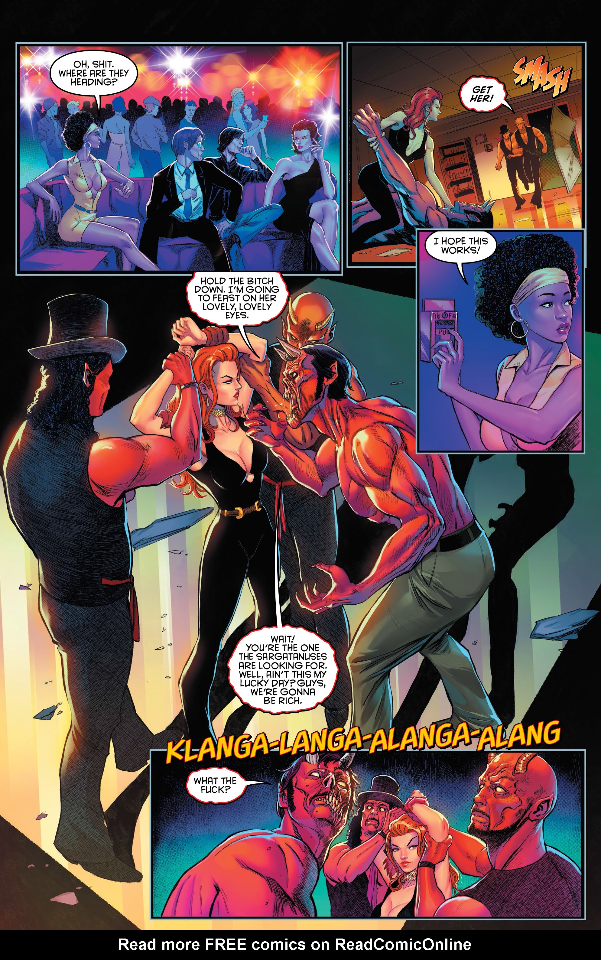 Read online Lady Satanus: Sinister Urge comic -  Issue # TPB - 20