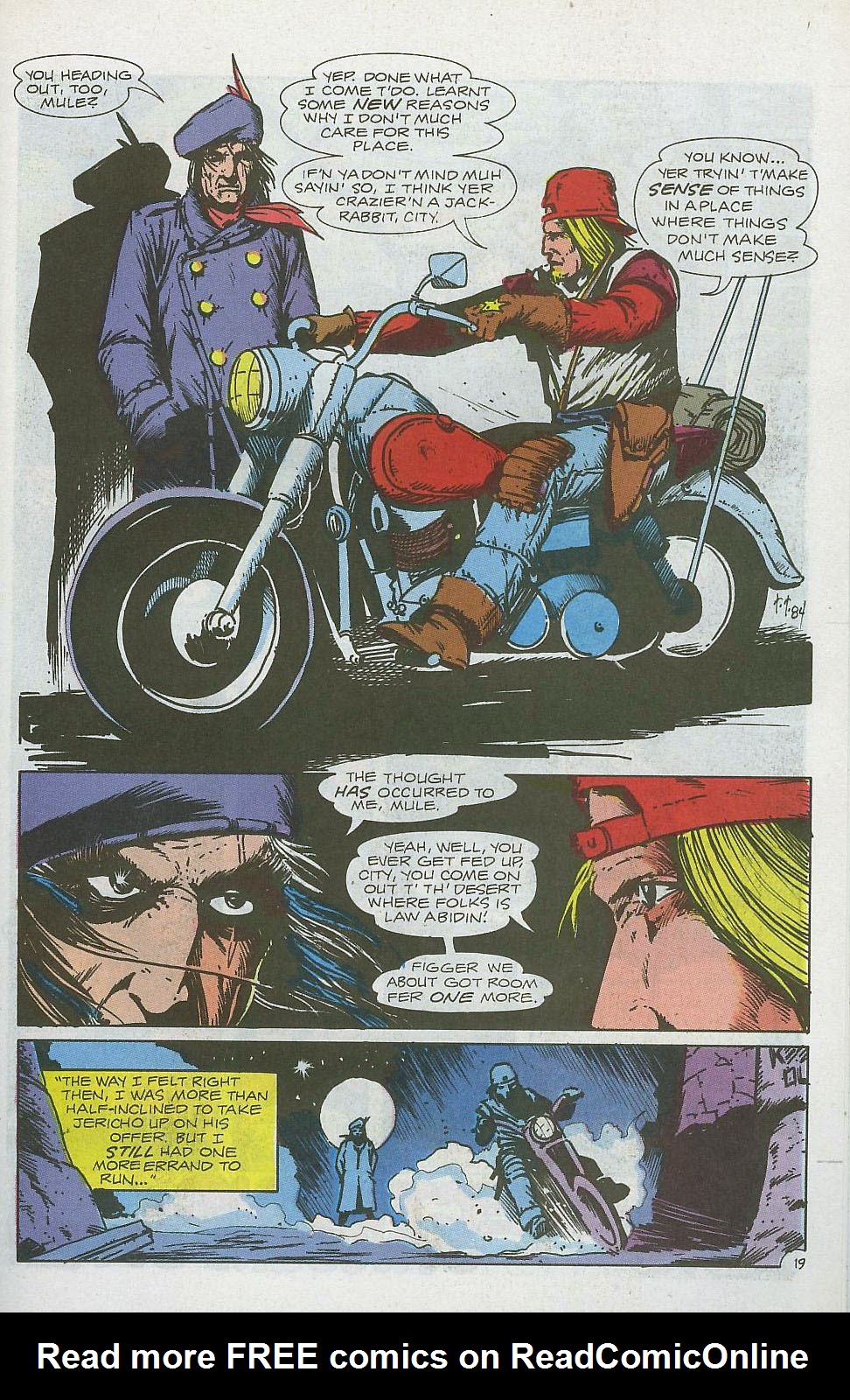 Read online Grimjack comic -  Issue #7 - 20