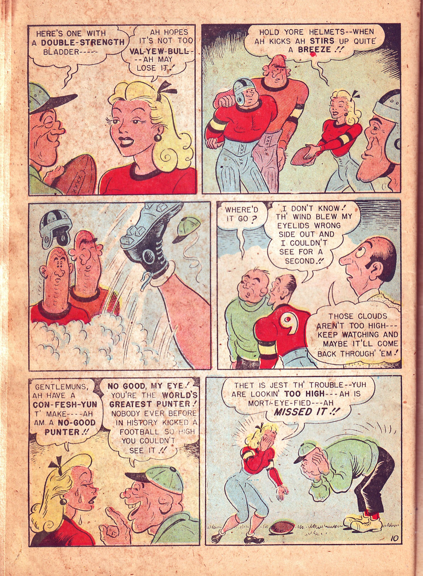 Read online Babe (1948) comic -  Issue #4 - 12