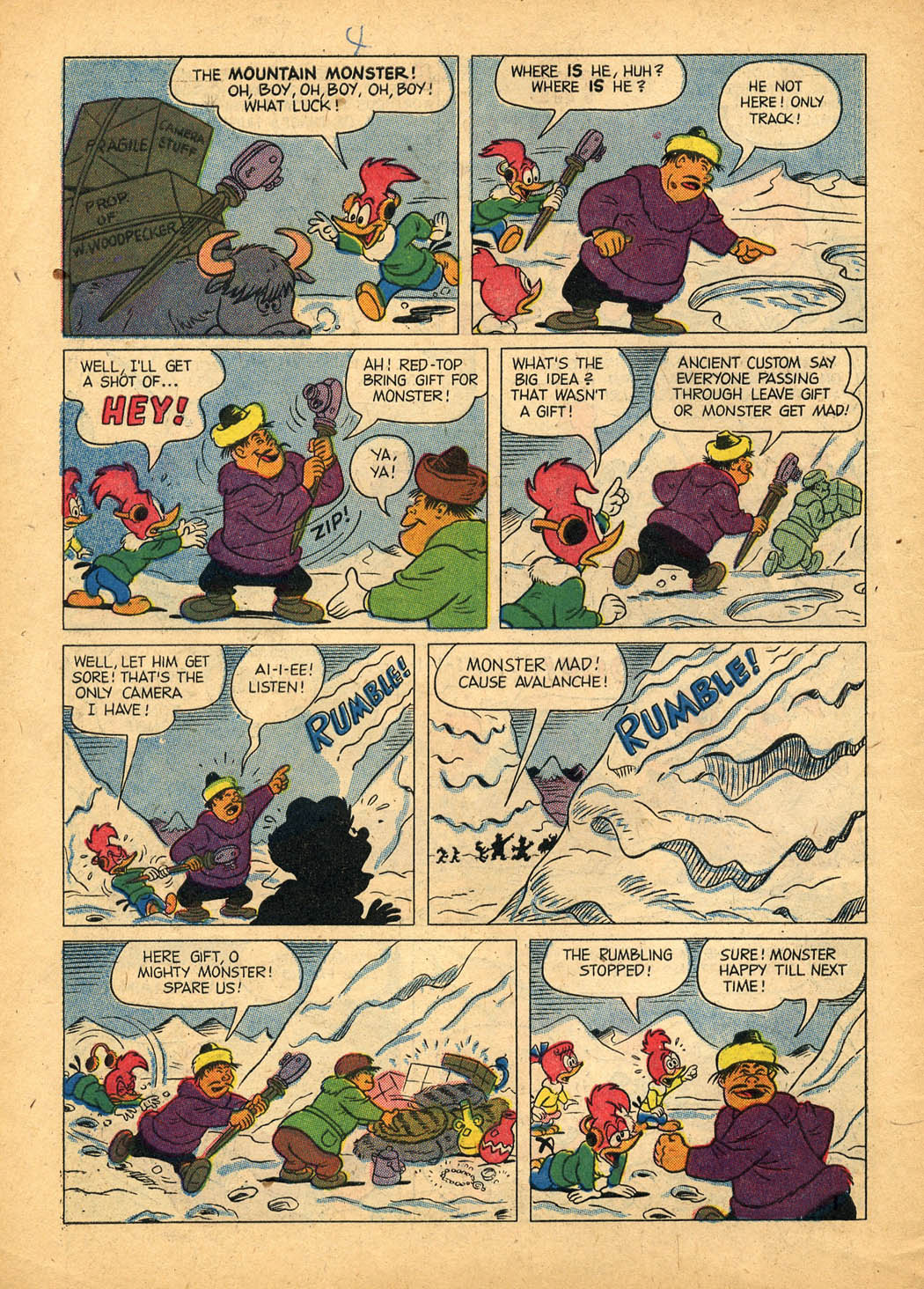 Read online Walter Lantz Woody Woodpecker (1952) comic -  Issue #46 - 6
