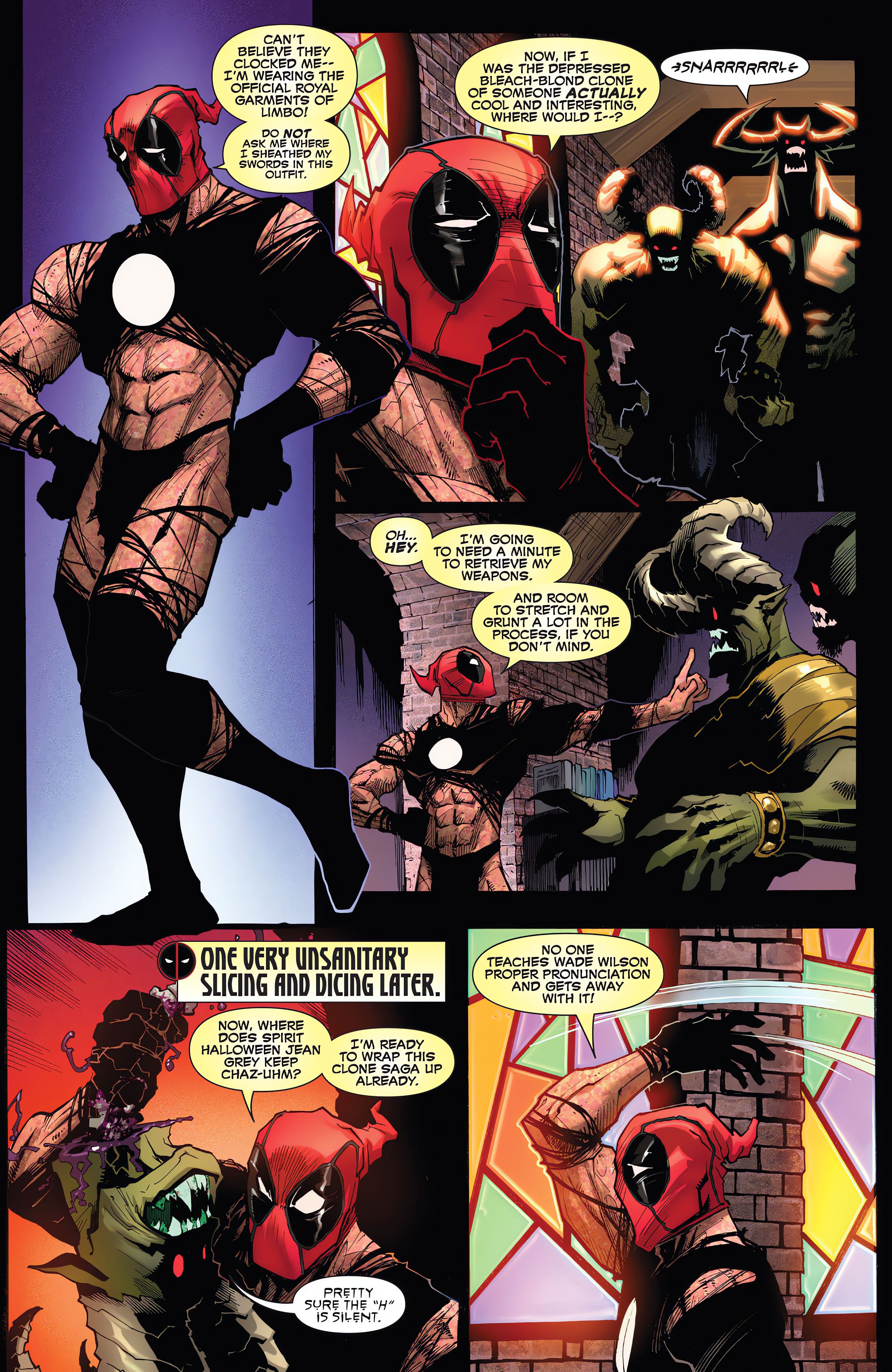 Read online Deadpool: Seven Slaughters comic -  Issue # TPB - 42