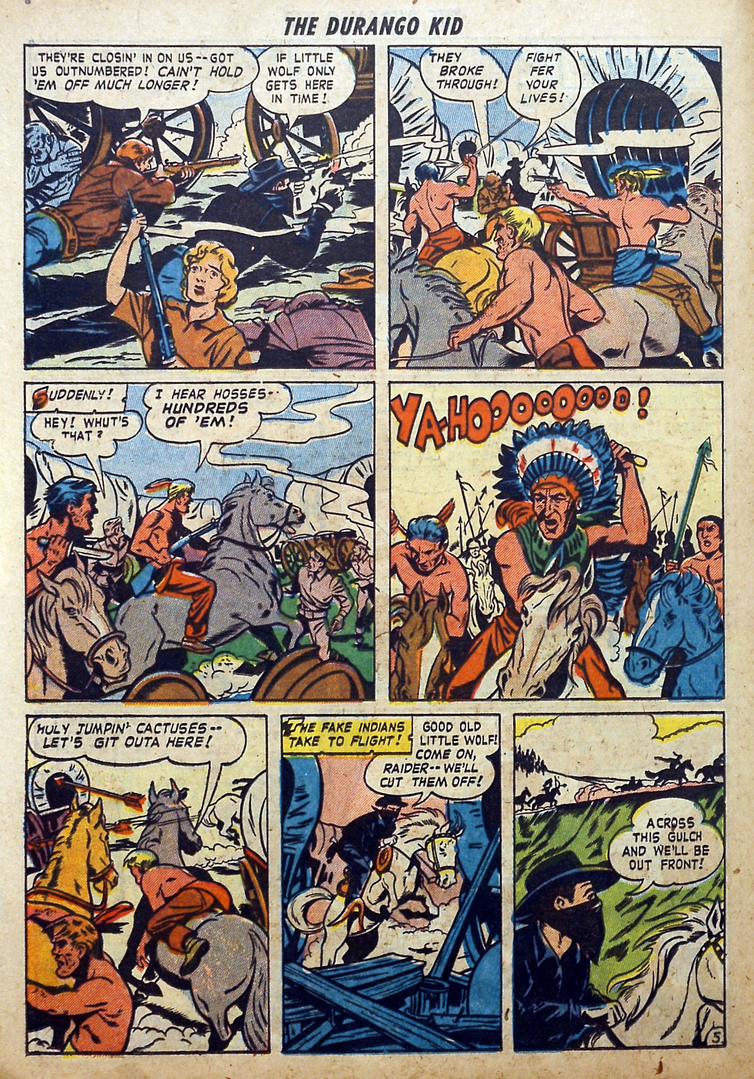 Read online Charles Starrett as The Durango Kid comic -  Issue #1 - 16