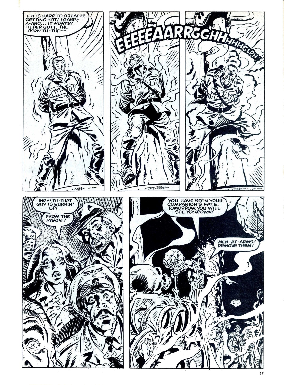 Read online Indiana Jones comic -  Issue #5 - 35