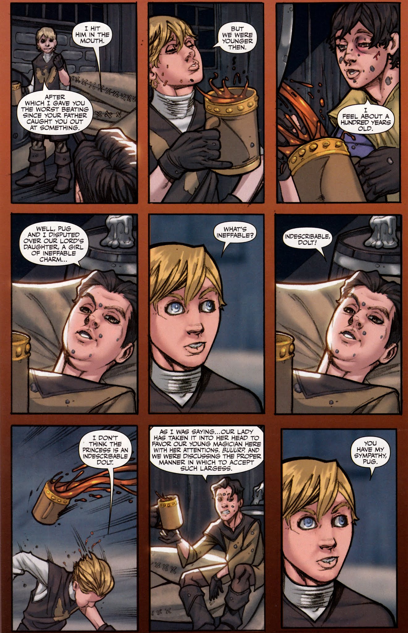 Read online Magician: Apprentice comic -  Issue #6 - 12