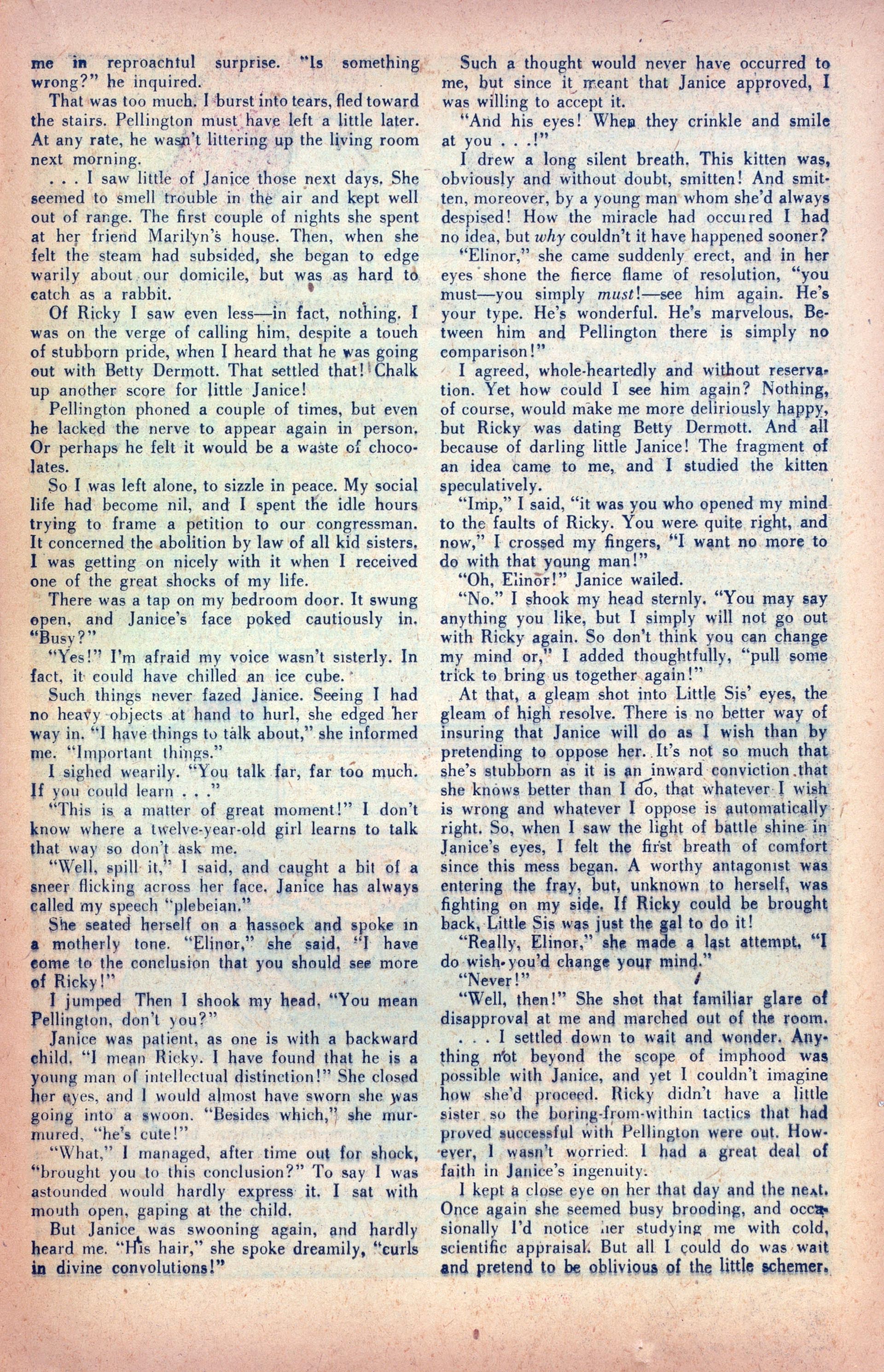 Read online Junior Miss (1947) comic -  Issue #34 - 33