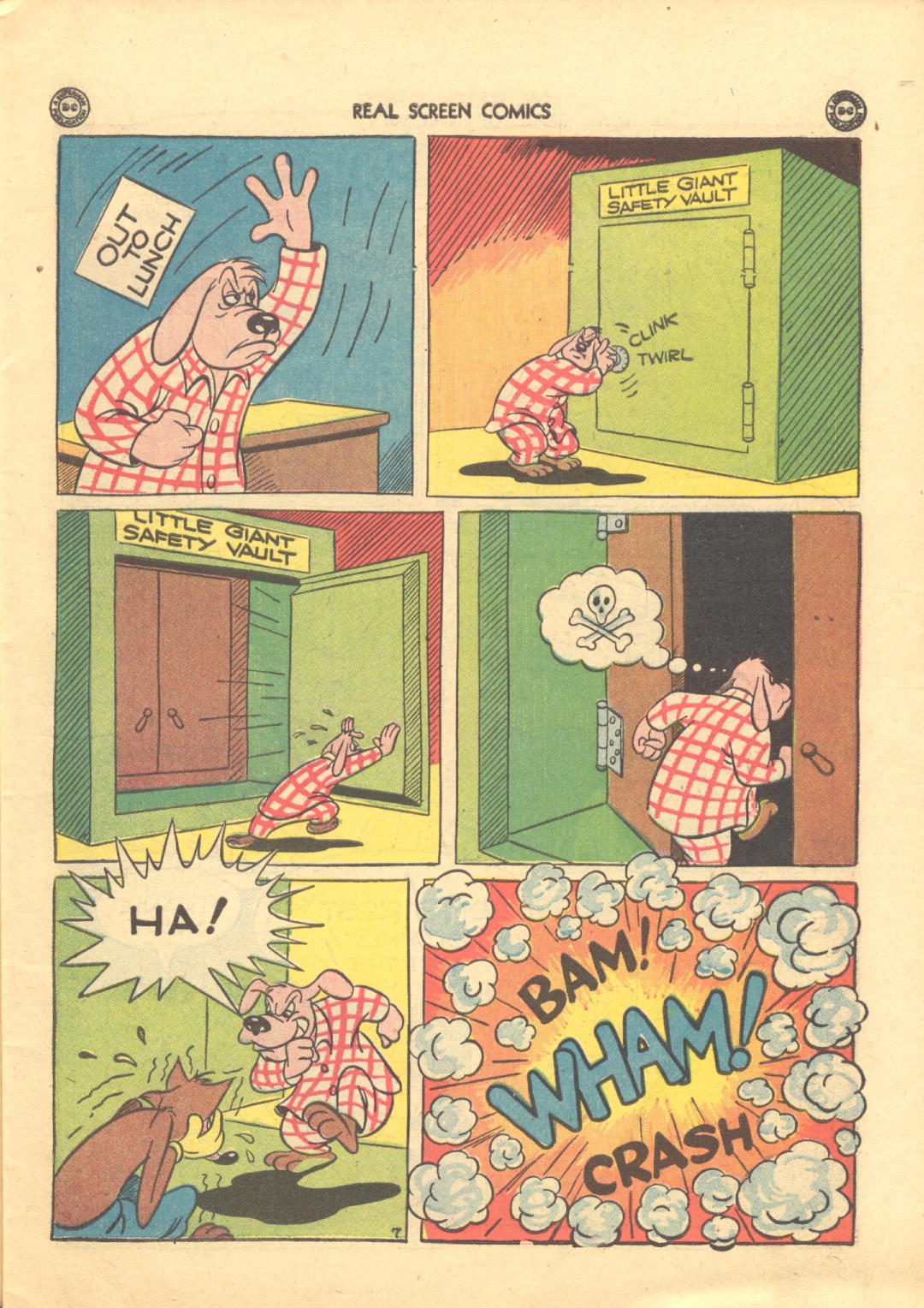 Read online Real Screen Comics comic -  Issue #9 - 9