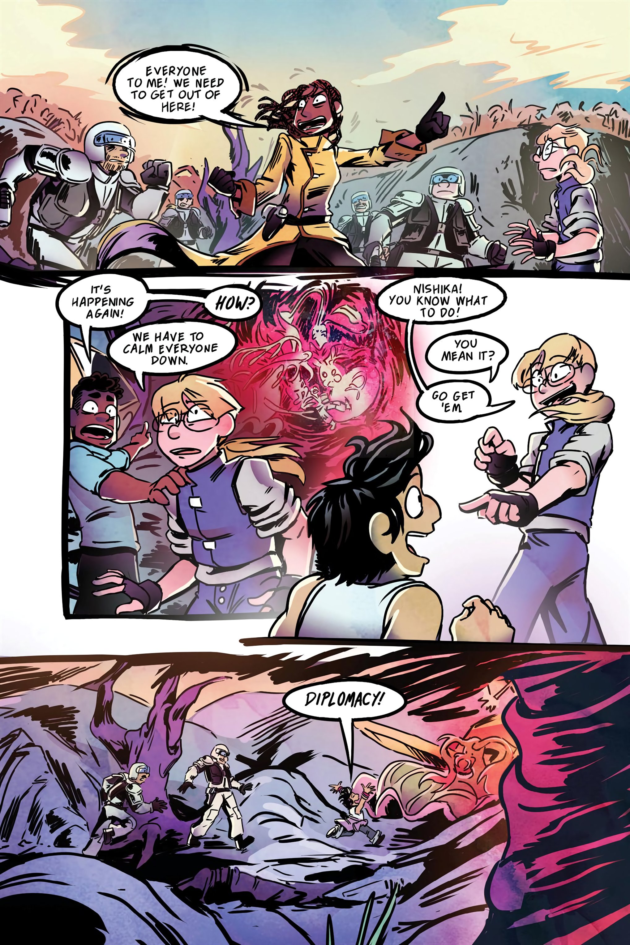 Read online Cosmic Cadets: Contact! comic -  Issue # TPB (Part 2) - 48