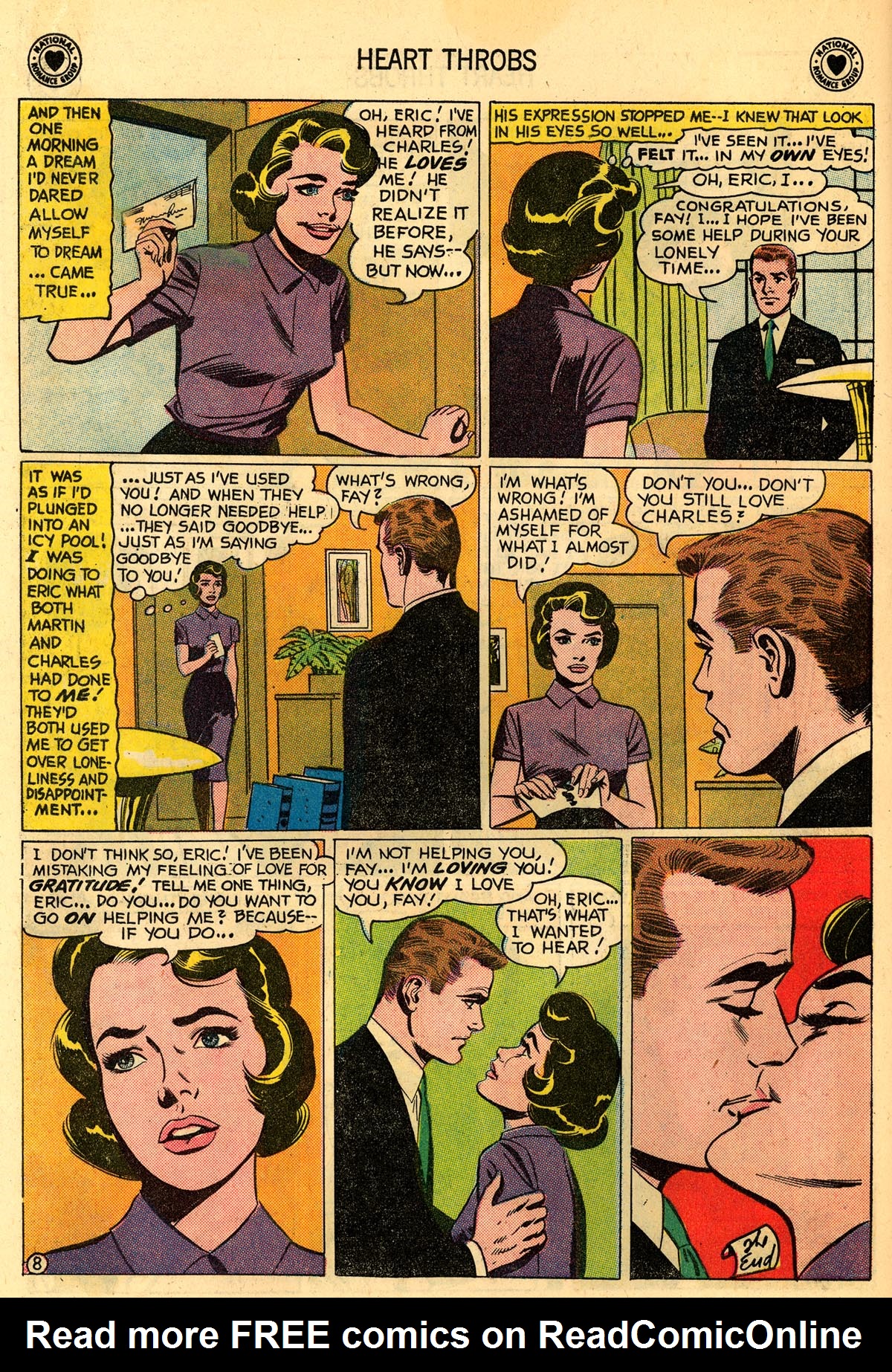Read online Heart Throbs comic -  Issue #63 - 18
