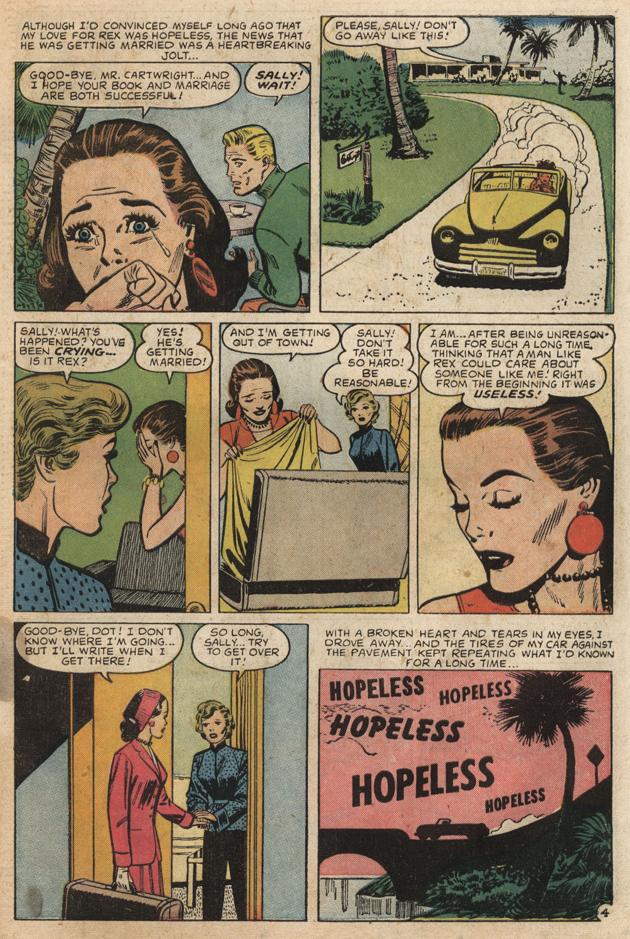 Read online Love Romances comic -  Issue #55 - 31