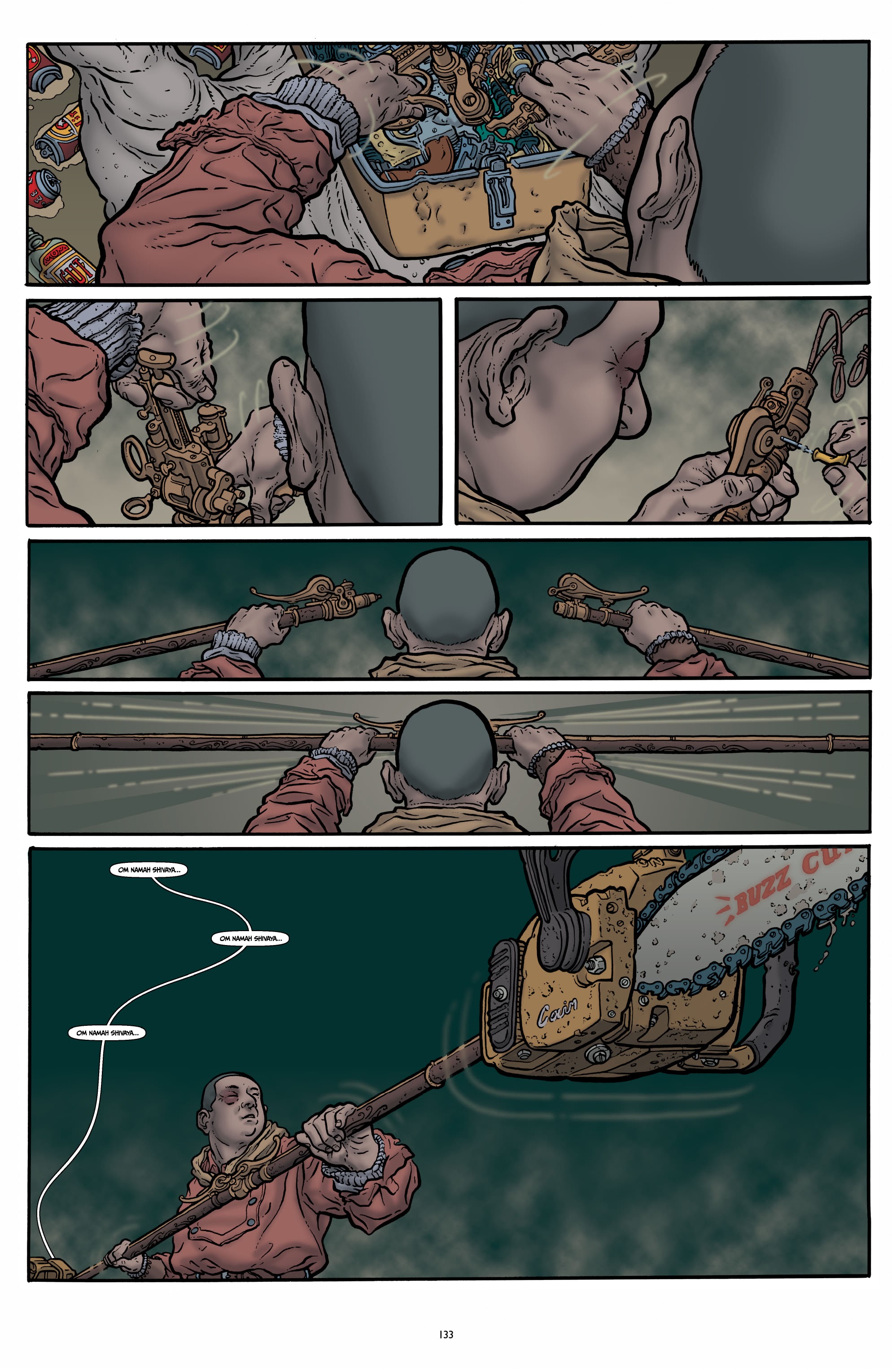 Read online Shaolin Cowboy comic -  Issue # _Start Trek (Part 2) - 5