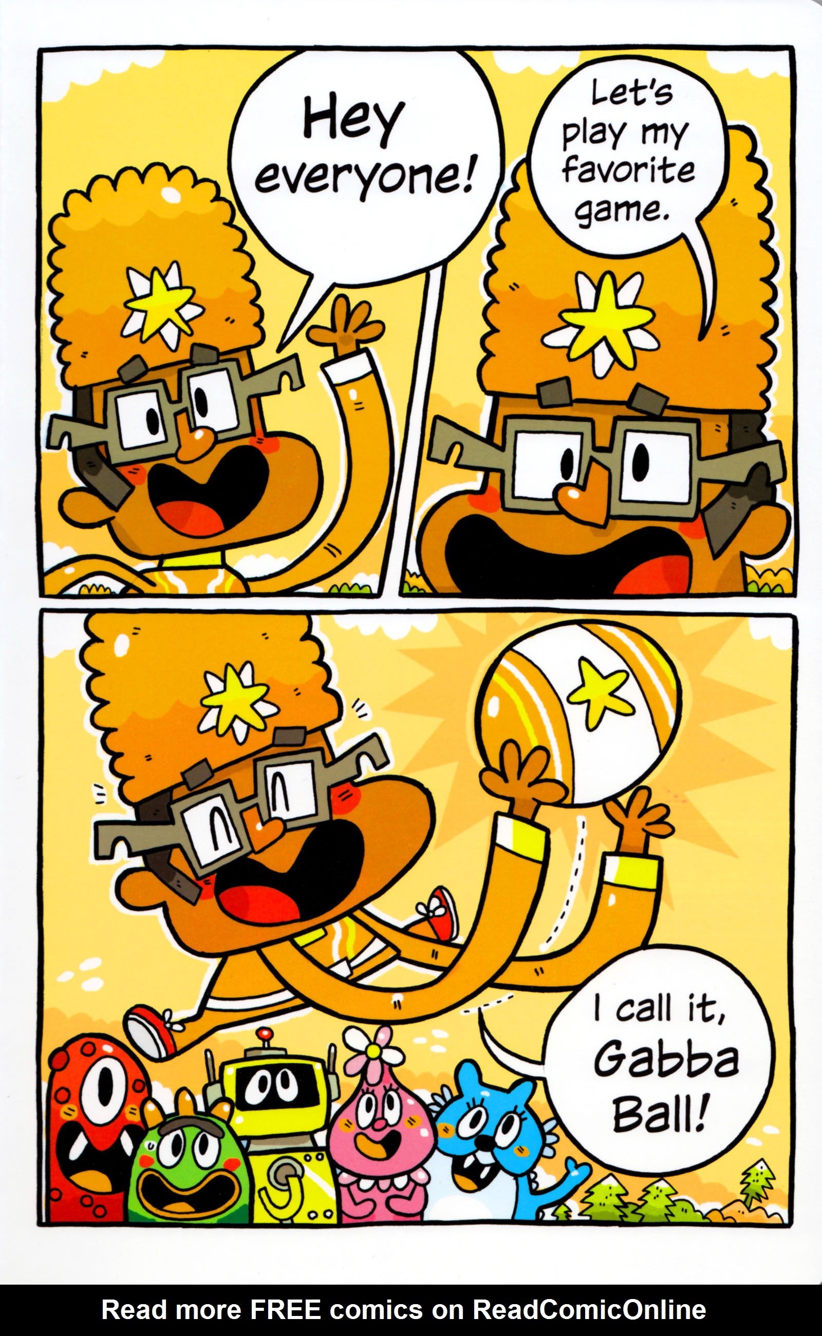 Read online Yo Gabba Gabba! Gabba Ball! comic -  Issue # Full - 3